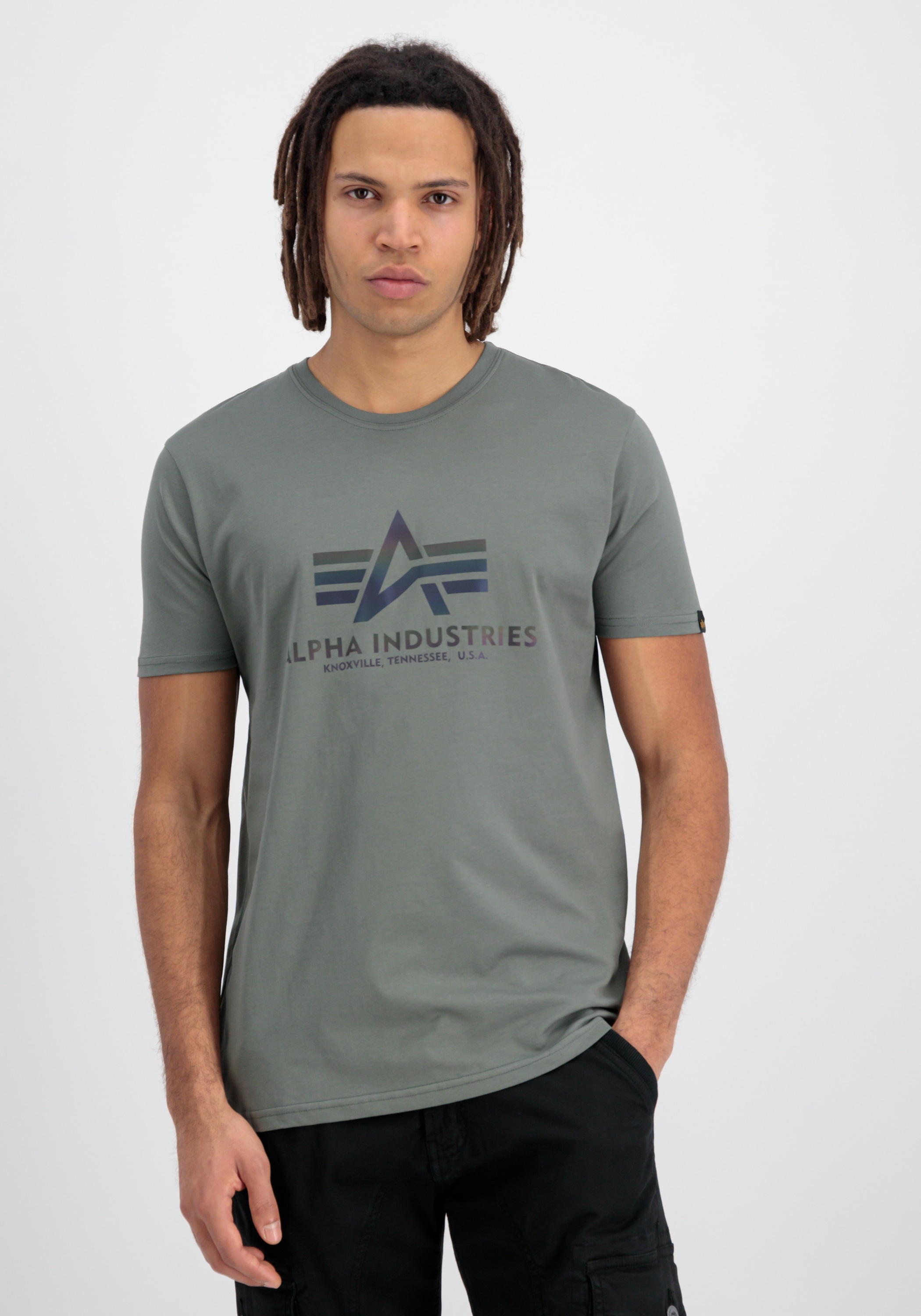 Alpha Industries T-Shirt »Basic T-Shirt BL Rainbow Ref. T-Shirt«