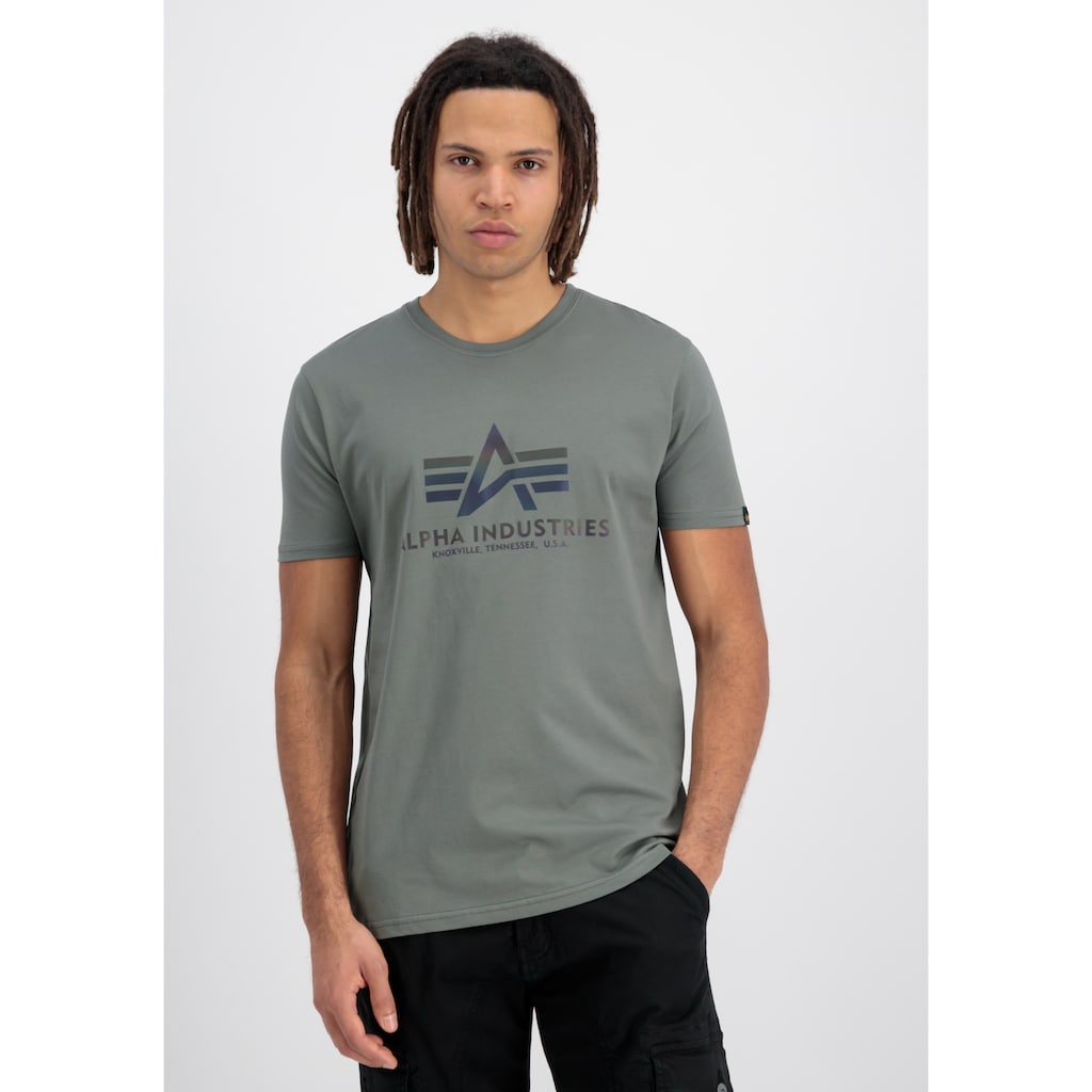 Alpha Industries T-Shirt »ALPHA INDUSTRIES Men - T-Shirts Basic T Rainbow Ref.«
