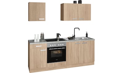 OPTIFIT Küchenzeile »Leer«, Breite 210 cm, mit Hanseatic-E-Geräten kaufen