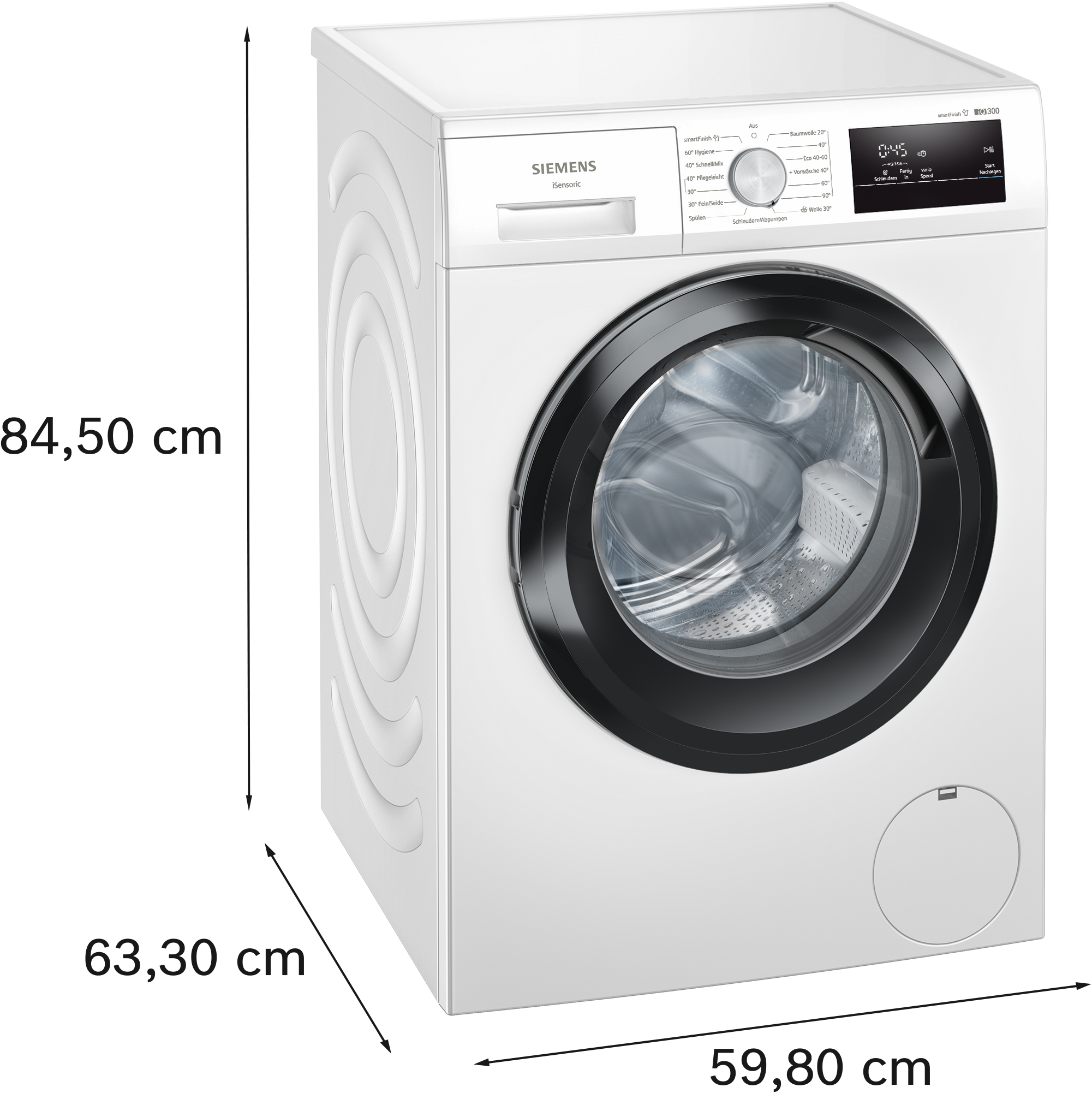 SIEMENS Waschmaschine iQ300 »WM14N001«, 8 kg, 1400 U/min
