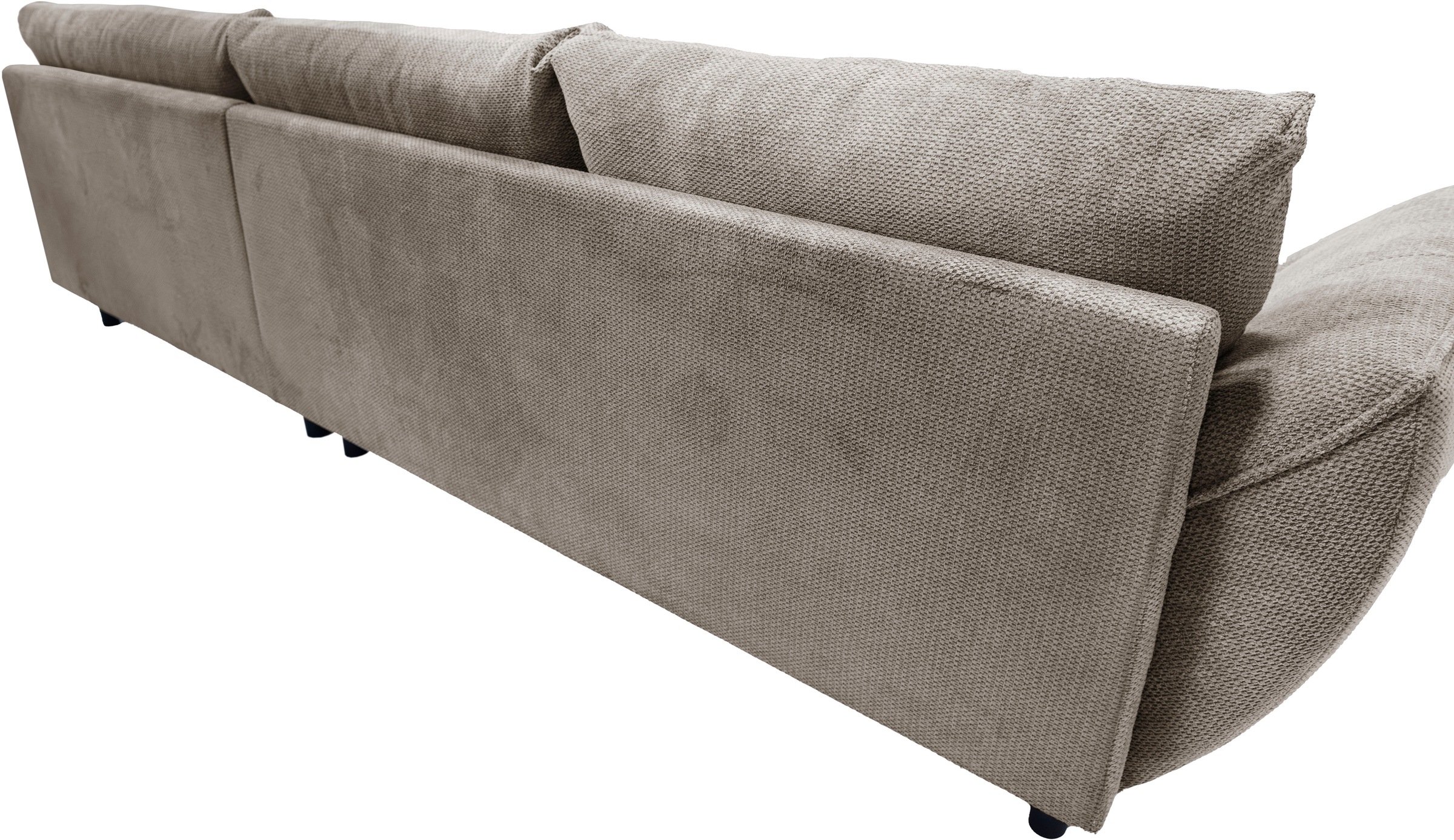 exxpo - sofa fashion Ecksofa »Biarritz modern und elegantes Mega Sofa mit tollem Sitzkomfort, L-Form«, XXL– Longchair Ecke in hochwertiger Verarbeitung, Stellmaße 324x203cm