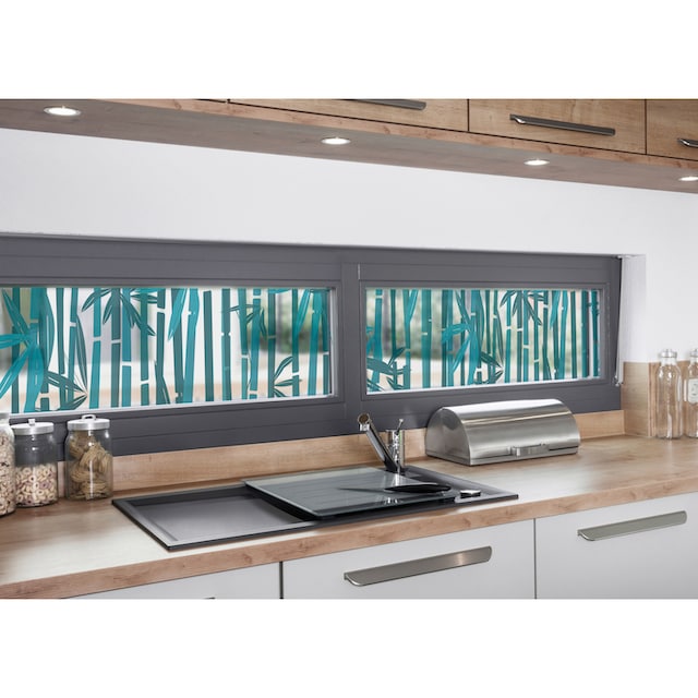 MySpotti Fensterfolie »Look Bamboo«, halbtransparent, glattstatisch haftend,  200 x 30 cm, statisch haftend kaufen | BAUR