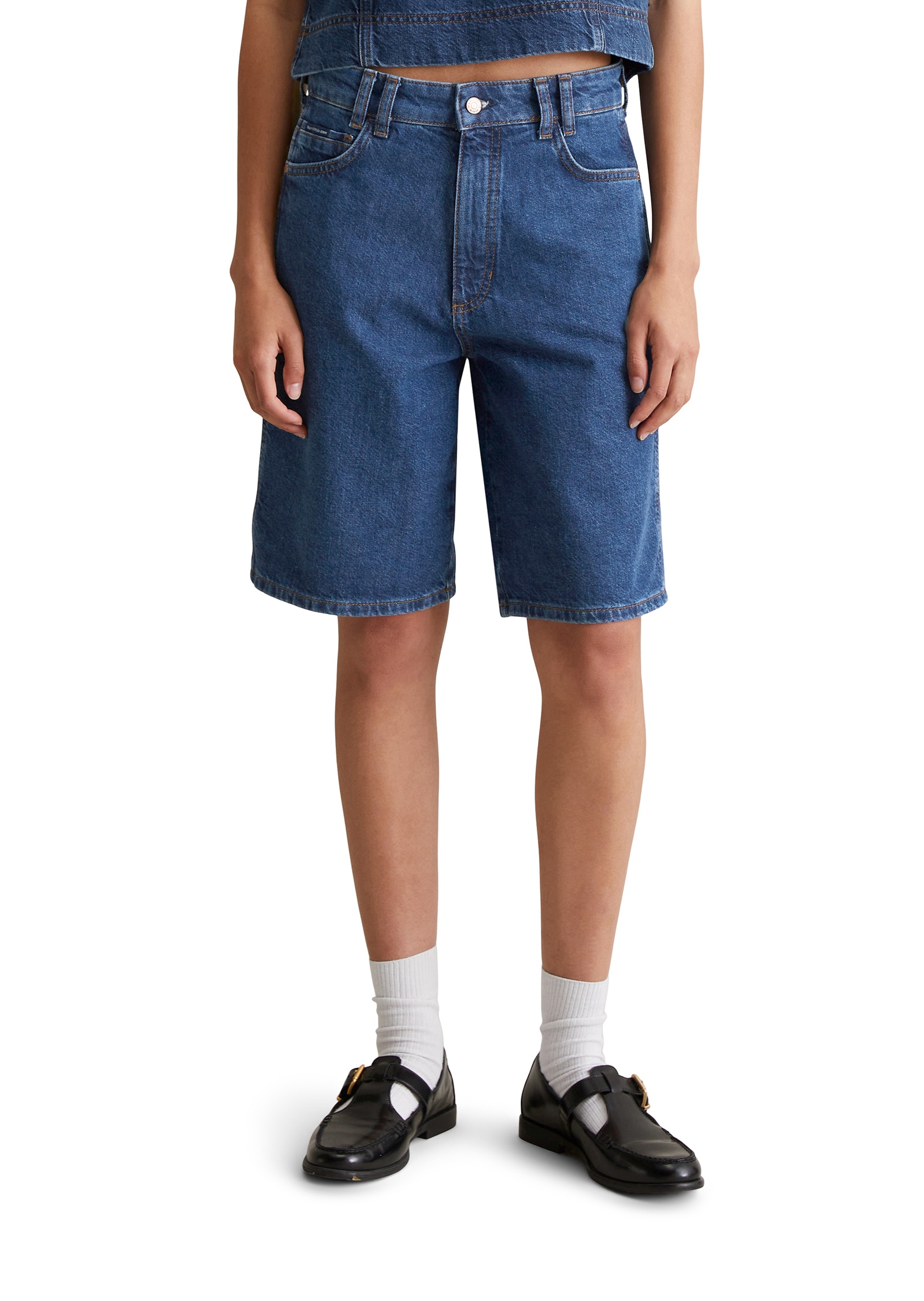 Marc OPolo DENIM Shorts "aus Rigid Denim ohne Elasthan" günstig online kaufen