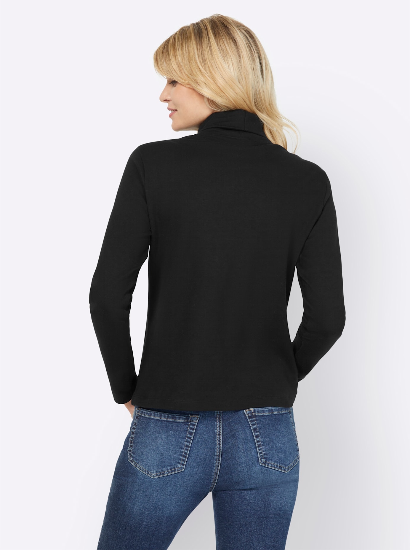 heine Rollkragenshirt »Shirt«, (1 tlg.)