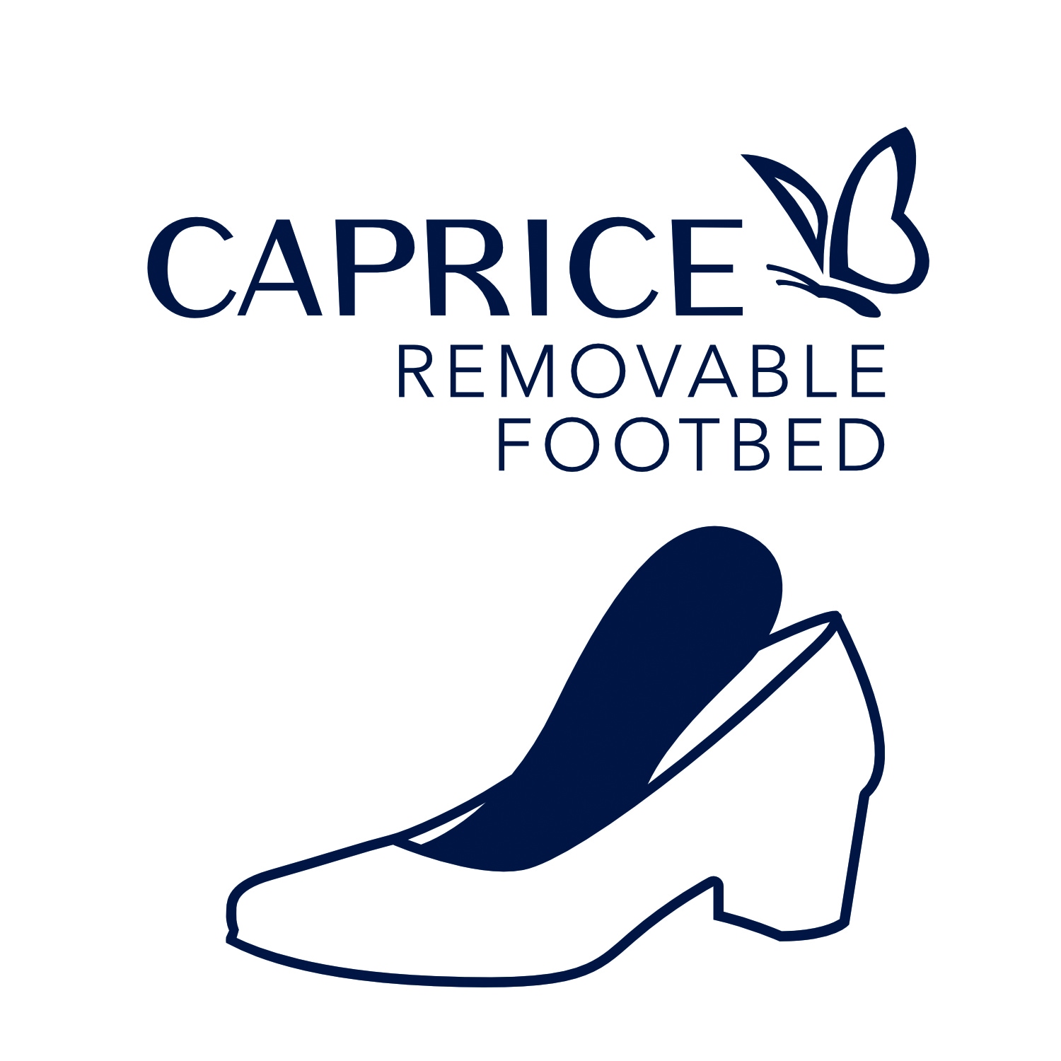 Caprice Slipper  Sneaker, Freizeitschuh, Schlupfschuh mit Wechselfußbett in Weite G