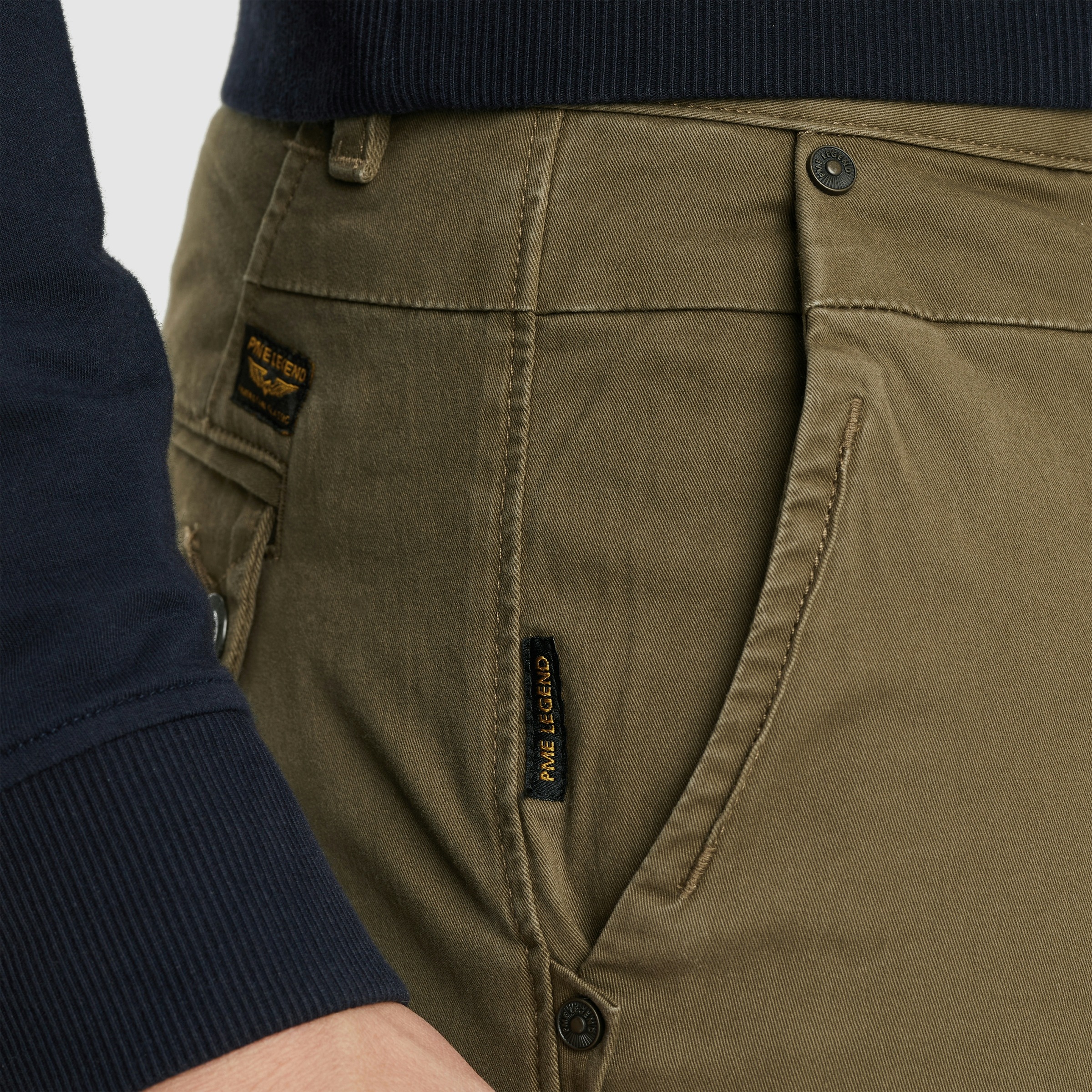 PME LEGEND Chinohose »TWIN WASP CHINO LEFT HAND STRETCH TWILL«