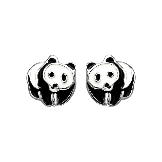 Black Friday JOBO Paar Ohrstecker »Panda«, 925 Silber | BAUR