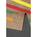 wash+dry by Kleen-Tex Läufer »Mixed Stripes«, rechteckig, 9 mm Höhe, Schmutzfangläufer, modernes Streifen Design, rutschhemmend, waschbar