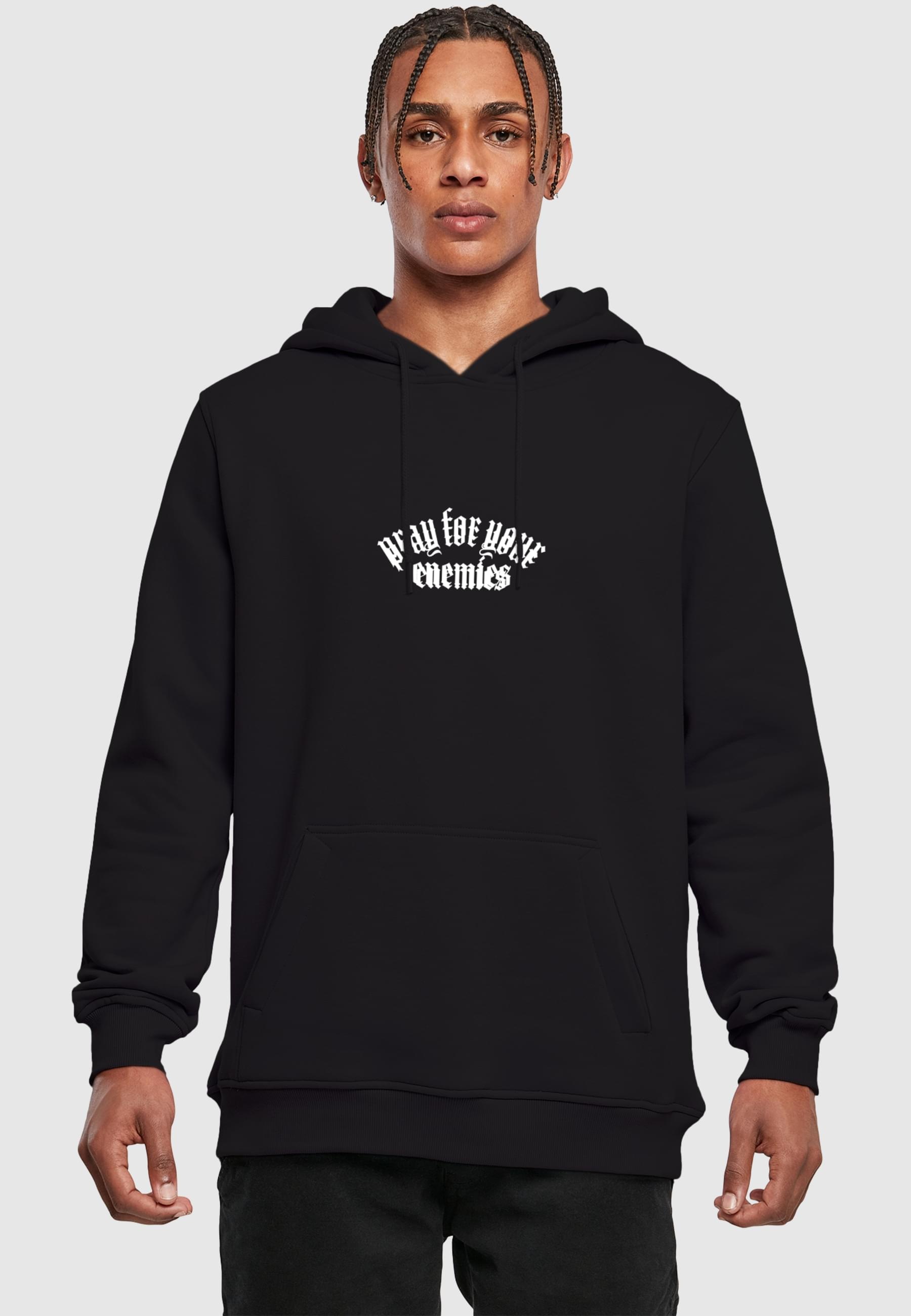 MisterTee Kapuzensweatshirt »MisterTee Pray For Your Enemies Hoody«, (1 tlg.)