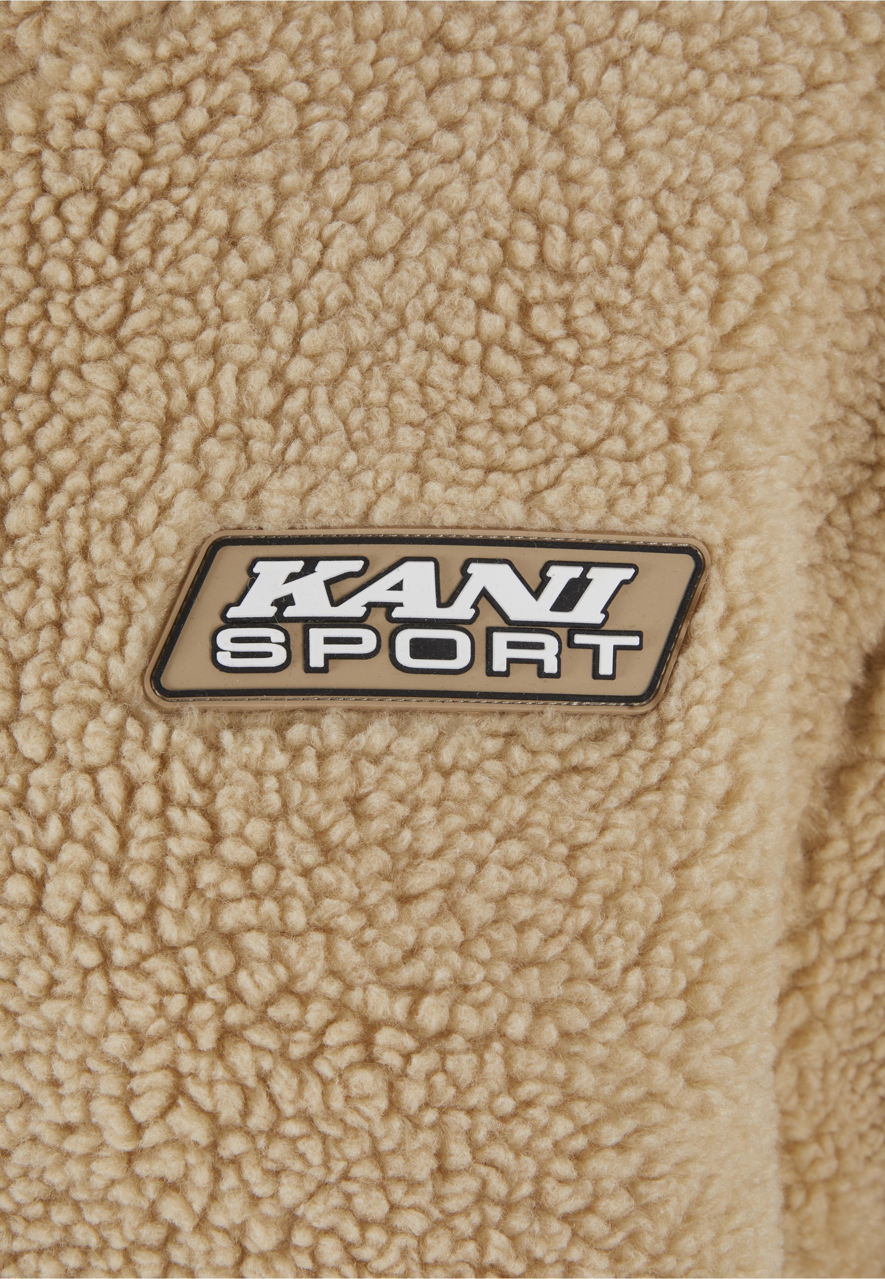 Karl Kani Trainingsjacke »Karl Kani Karl Kani Sport Patch Teddy Block Trackjacket« 1 Stk. tlg. ohne Kapuze