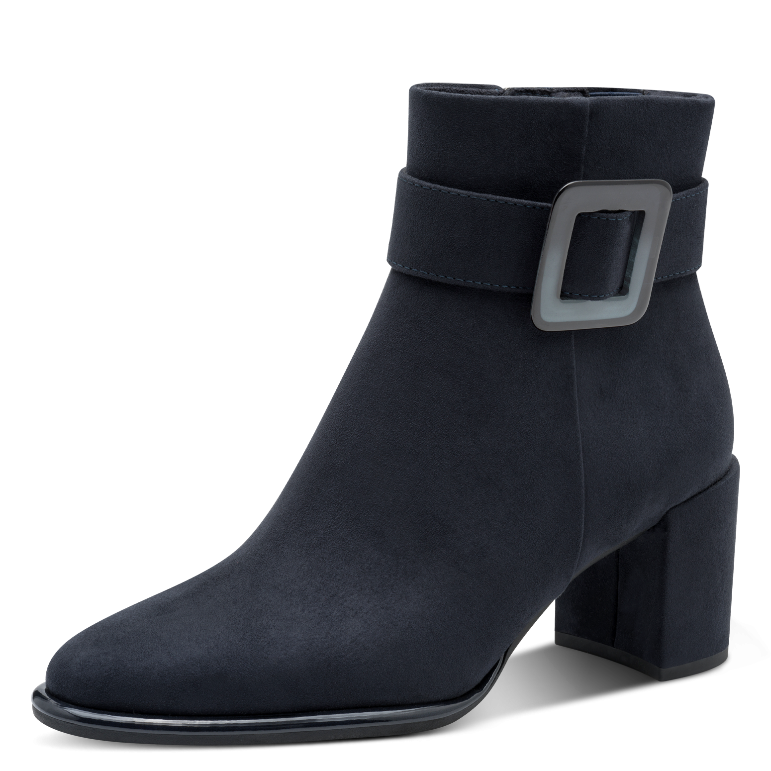 MARCO TOZZI Stiefelette, Blockabsatz, Ankleboots mit modischer Zierschnalle günstig online kaufen