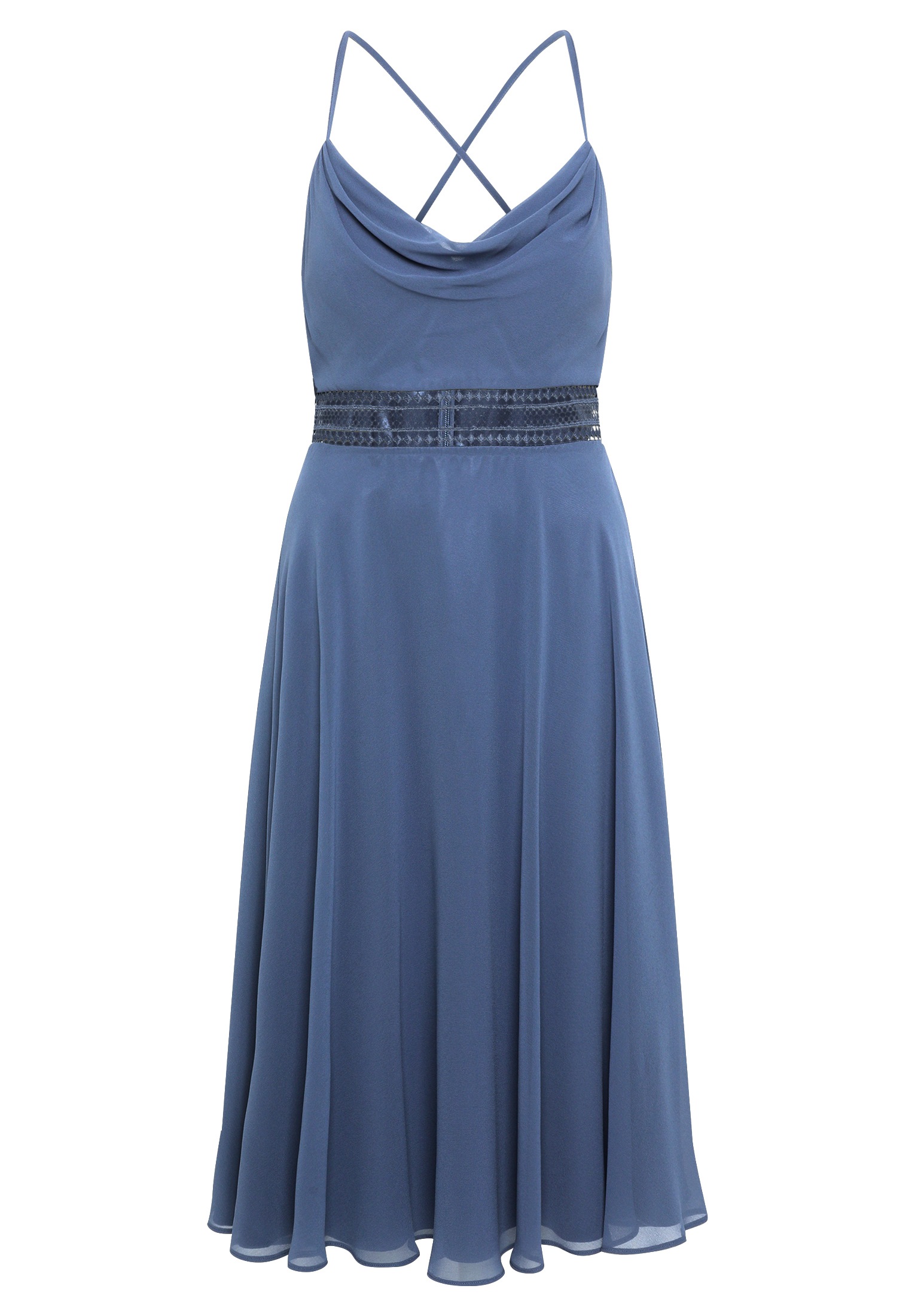 Vera Mont Cocktailkleid "Vera Mont Damen Cocktailkleid mit Wasserfallaussch günstig online kaufen