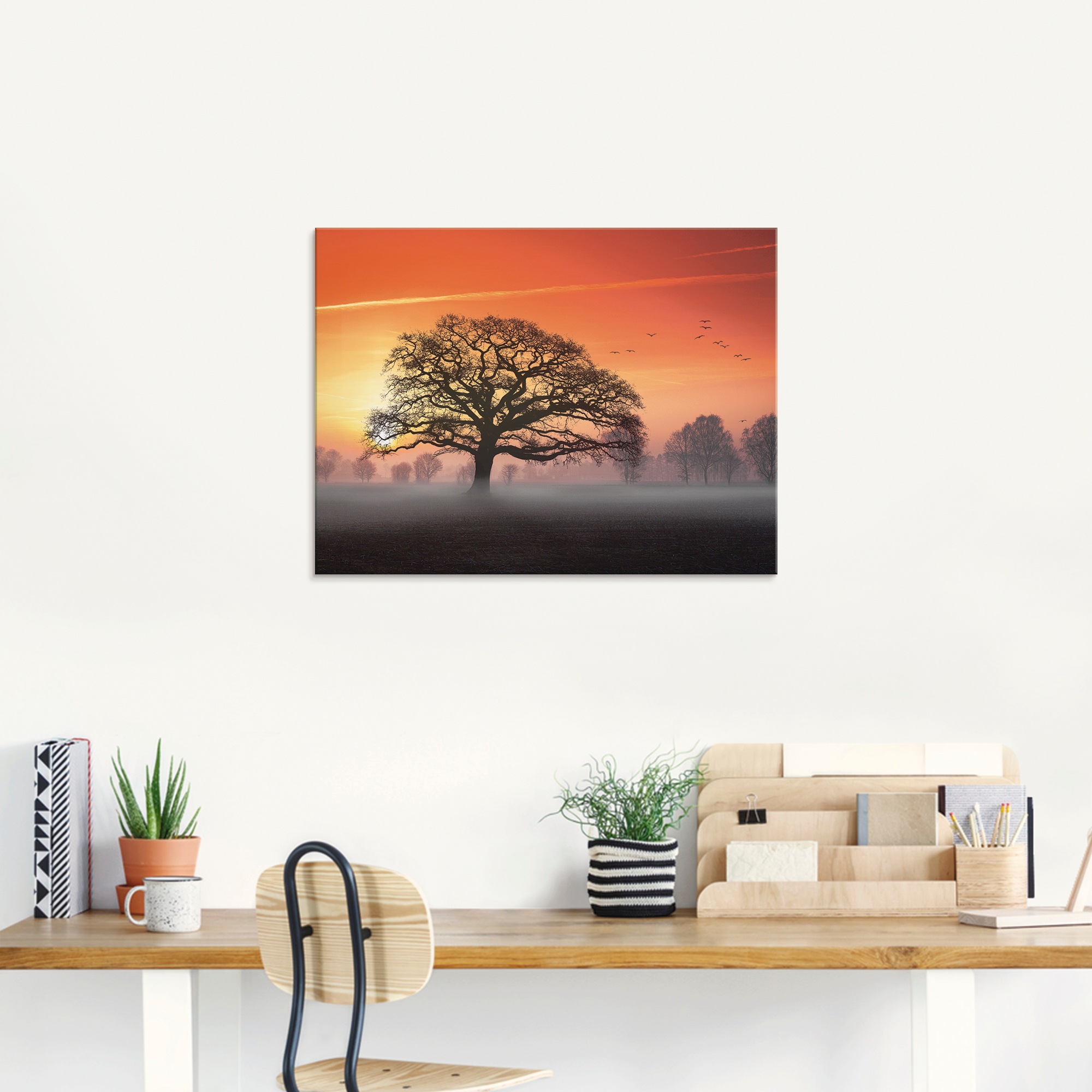 Artland Glasbild "Filigran und mehr..." Bäume 1 Stk. tlg. in verschiedenen günstig online kaufen