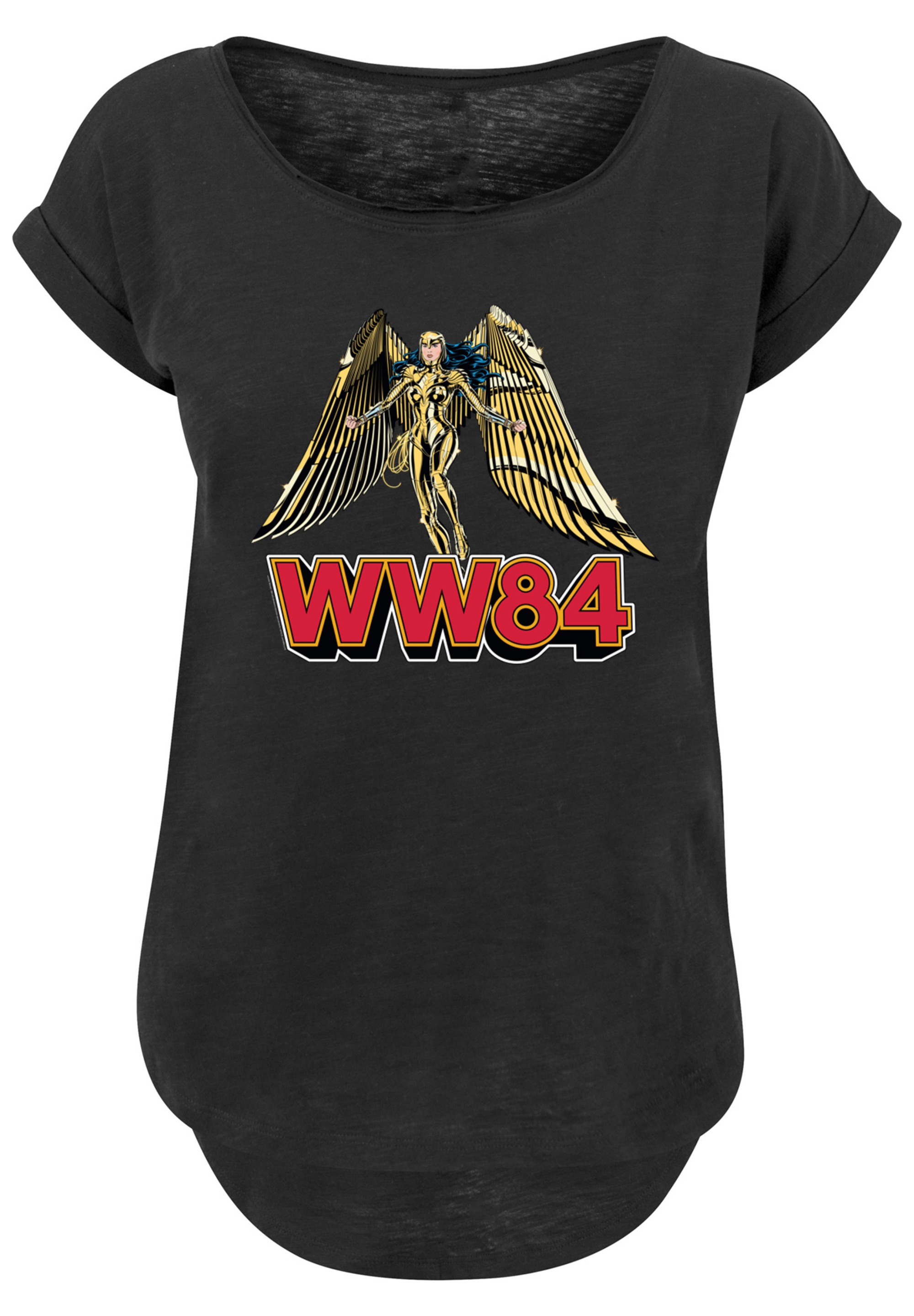F4NT4STIC T-Shirt »DC Comics Wonder Woman 84 Golden Armour«, Print