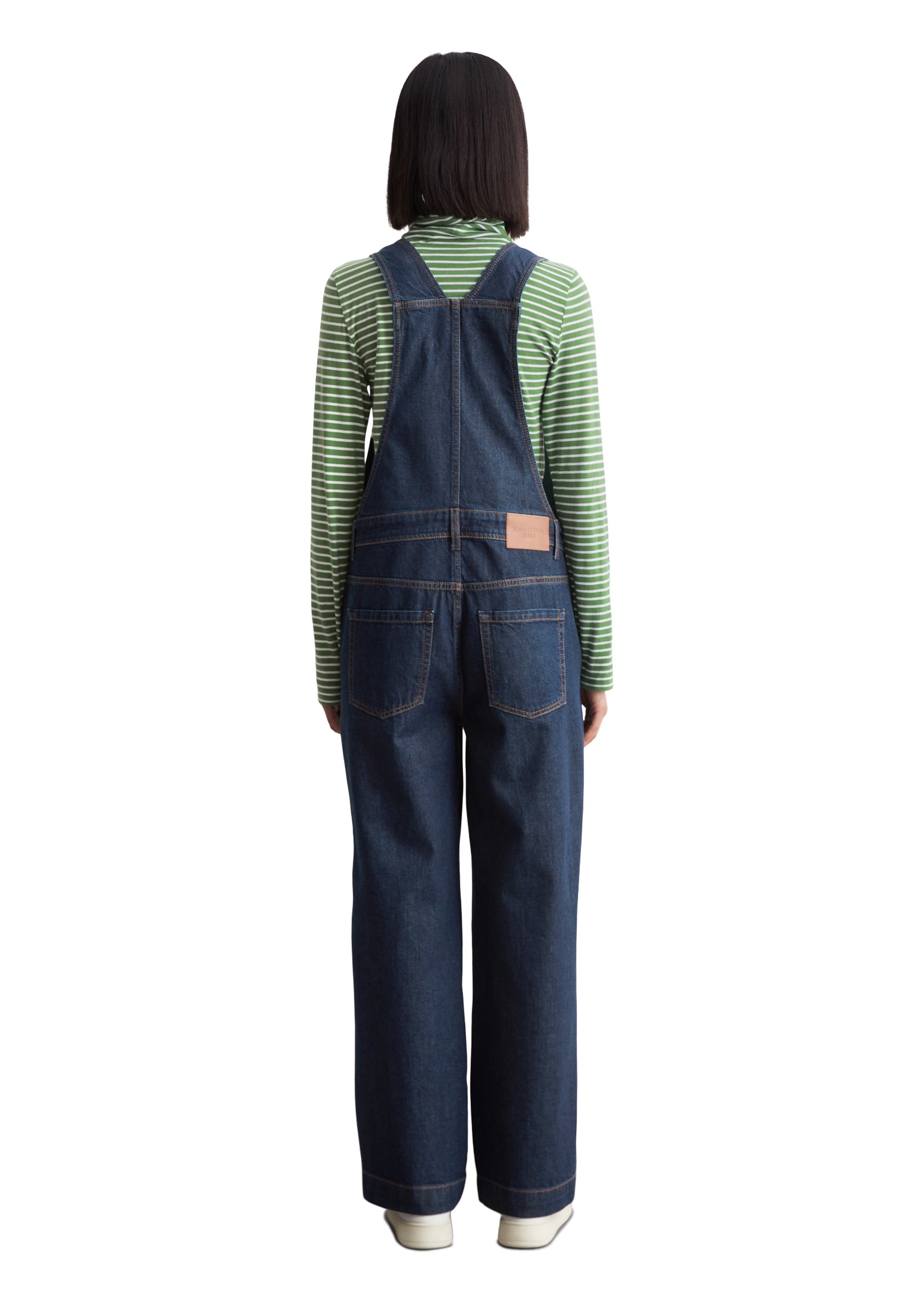 Marc OPolo DENIM Jumpsuit "aus dunkelblauem Rigid Denim" günstig online kaufen