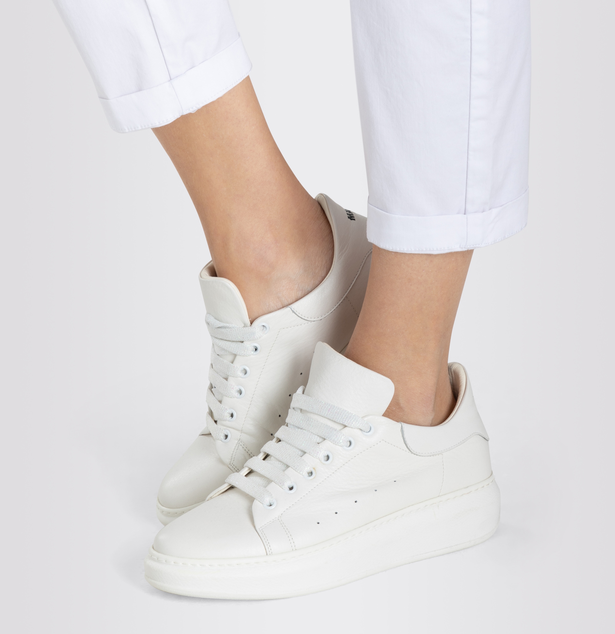 MAC Chinohose »CHINO turn up«, mit dezentem Glanz, elegant und sportiv zugleich
