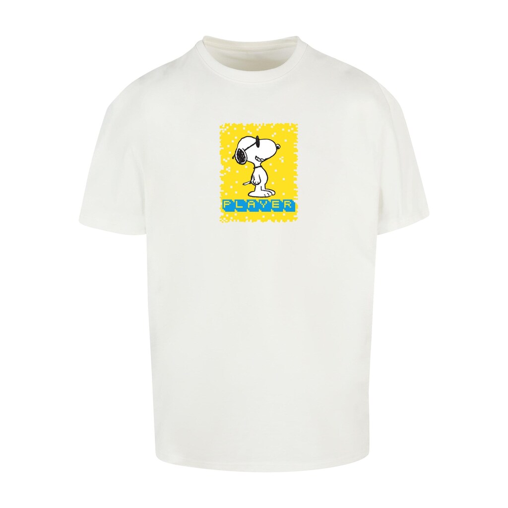 Merchcode T-Shirt »Merchcode Herren Ladies Peanuts - Player Heavy Oversize Tee«, (1 tlg.)