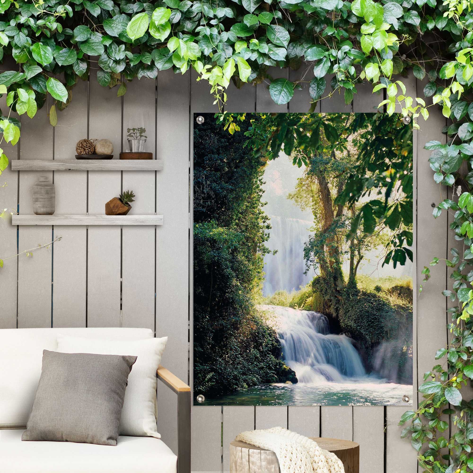 Reinders! Poster »Wasserfall«, für Balkon Garten | oder Outdoor BAUR bestellen