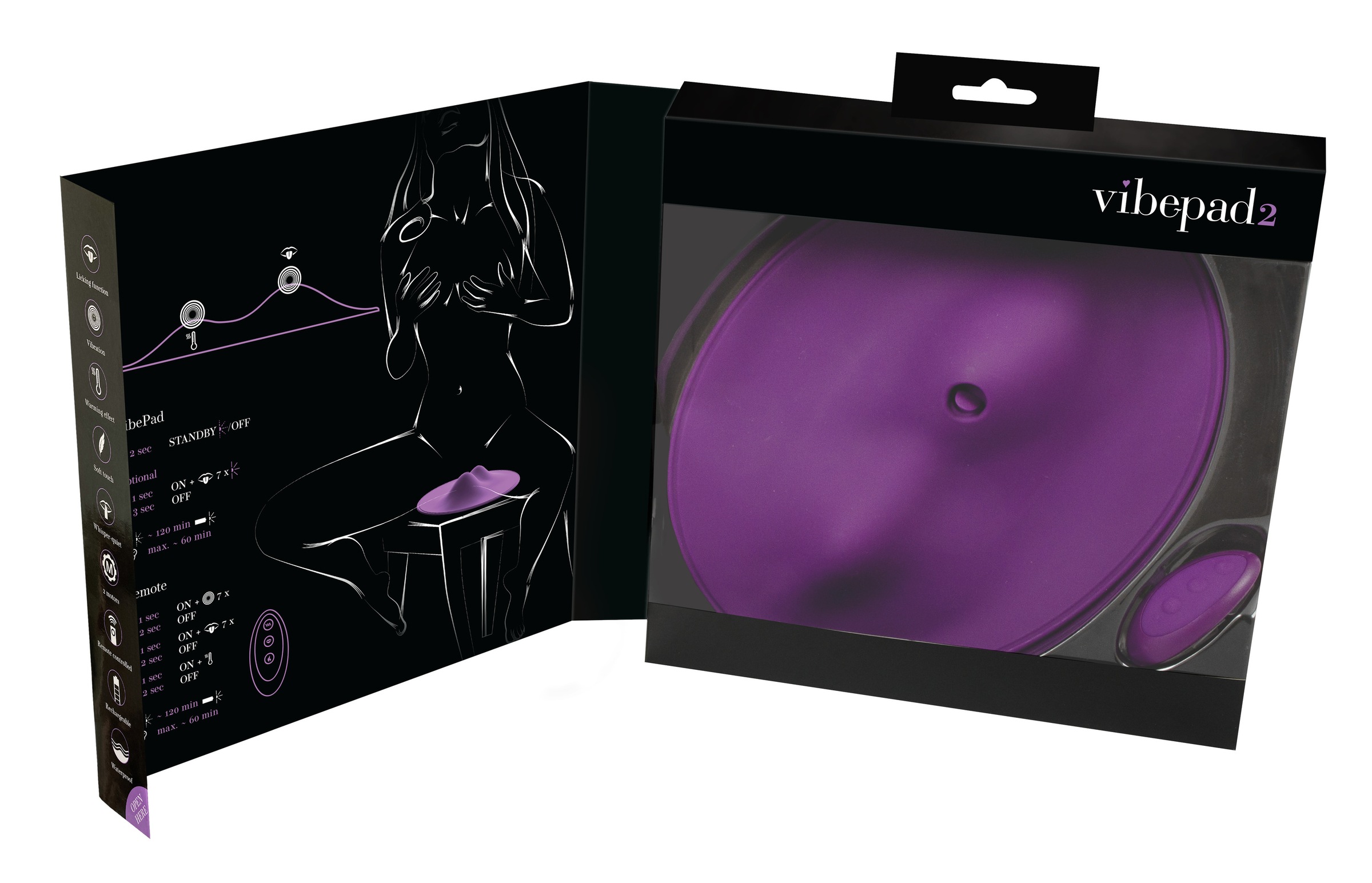 vibepad Vibrator »Vibrationskissen vibepad 2«