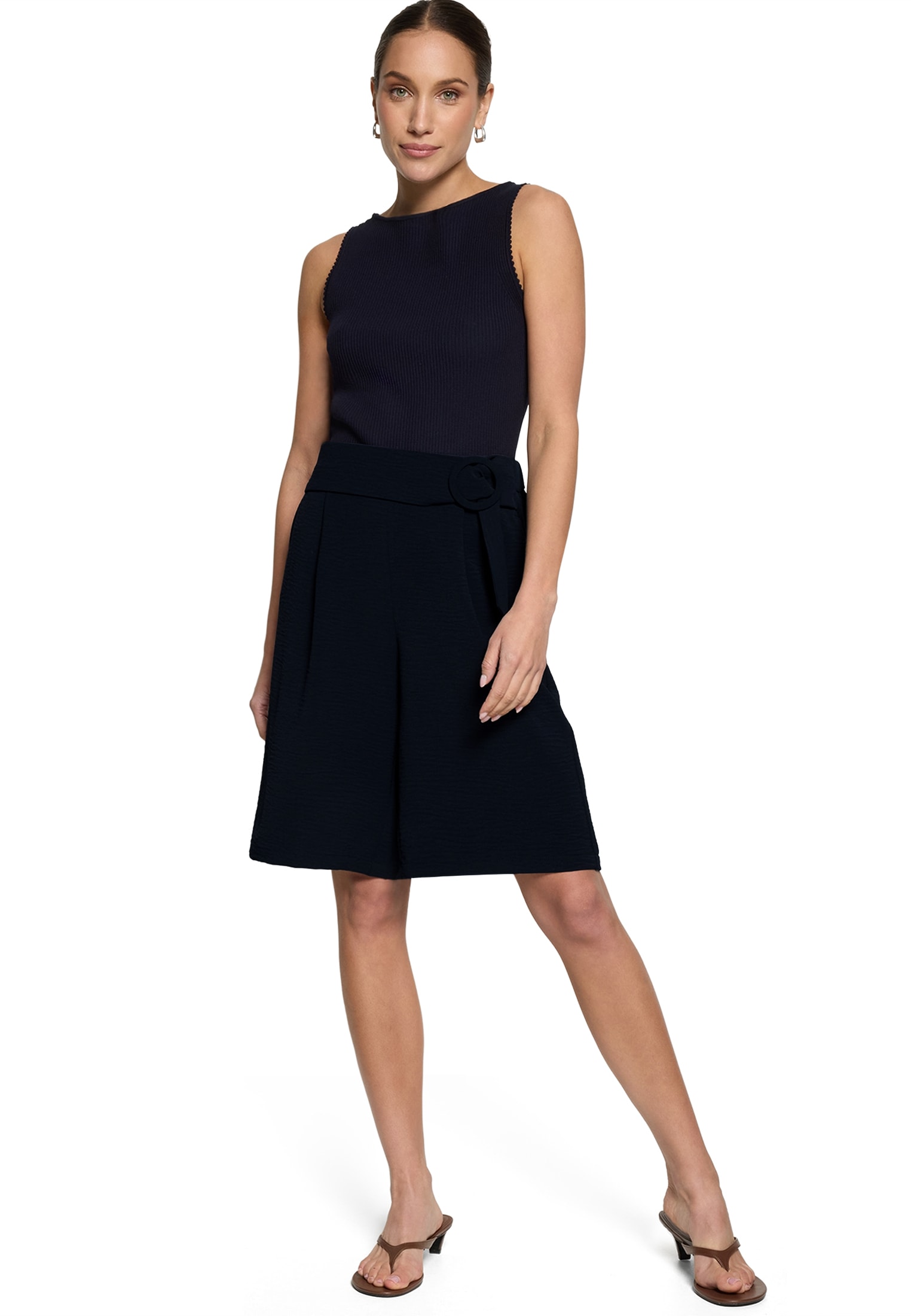 Zero Shorts »Damen mit weitem Bein«  Plain/ ohne Details