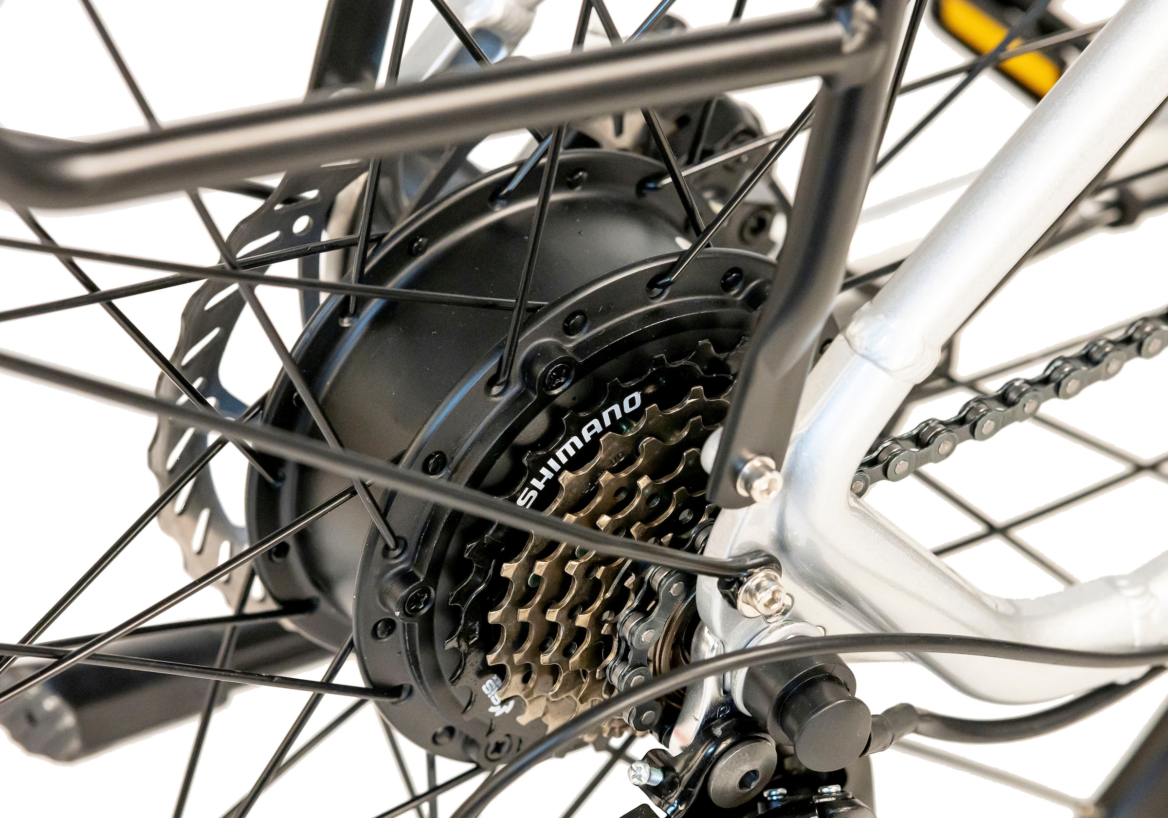 skyjet E-Bike »6A«, 7 Gang, Shimano, Tourney, Heckmotor 250 W, Pedelec, Elektrofahrrad für Damen