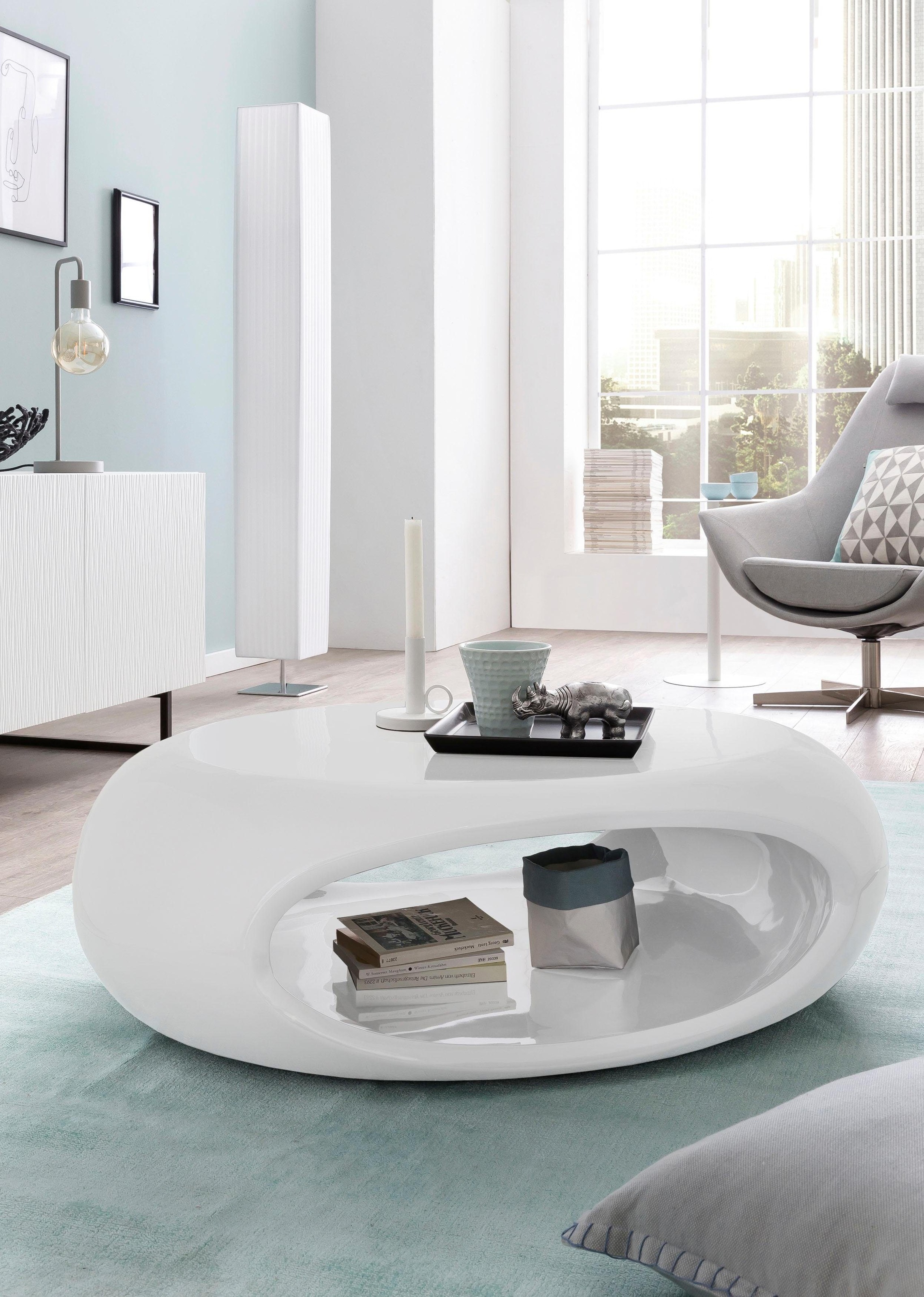 SalesFever Couchtisch "Couchtisch im minimalistischen Stil" komplett aus ho günstig online kaufen