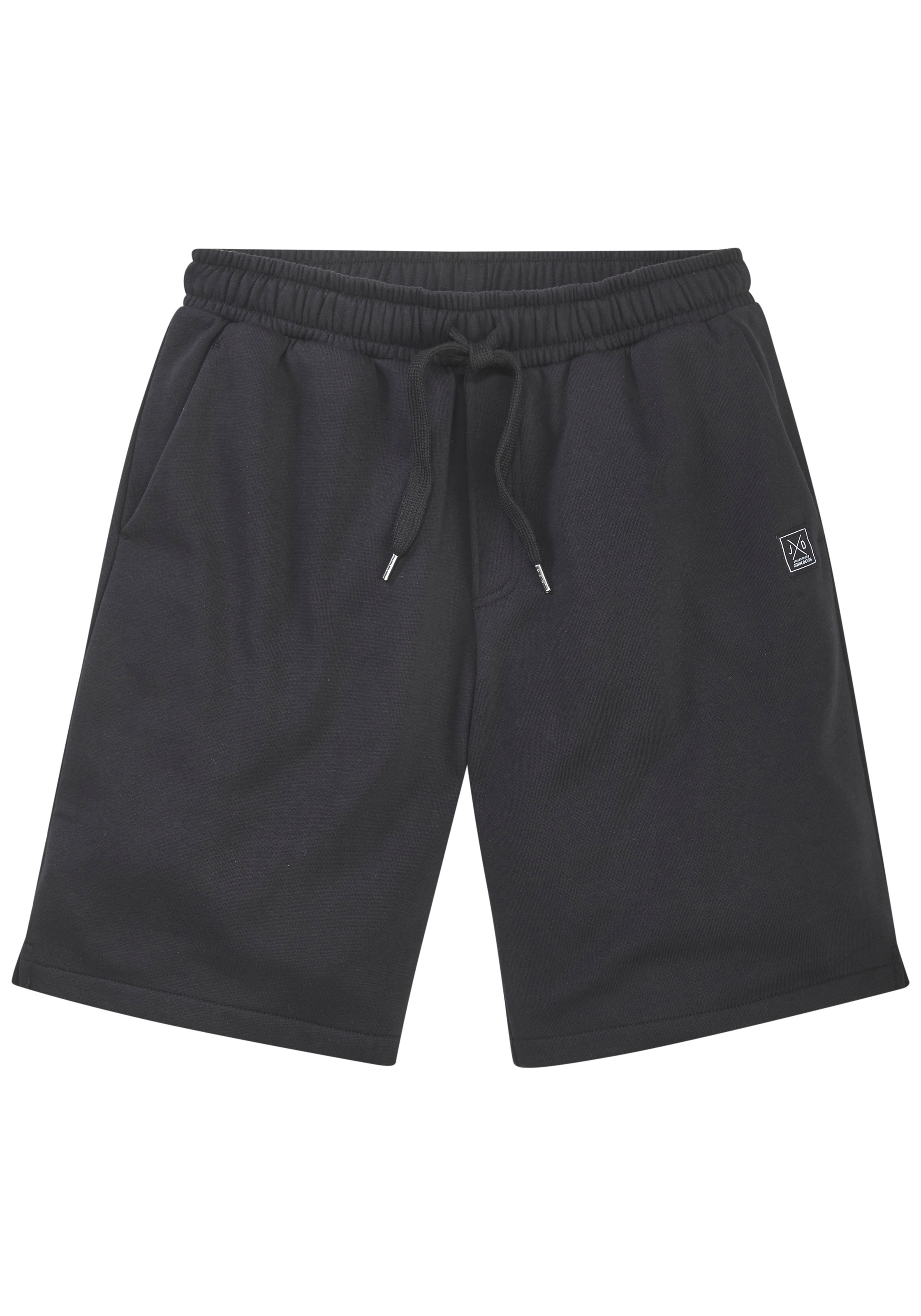 John Devin Sweatshorts "- kurze Hose aus innen angerauter Sweatware" mit br günstig online kaufen