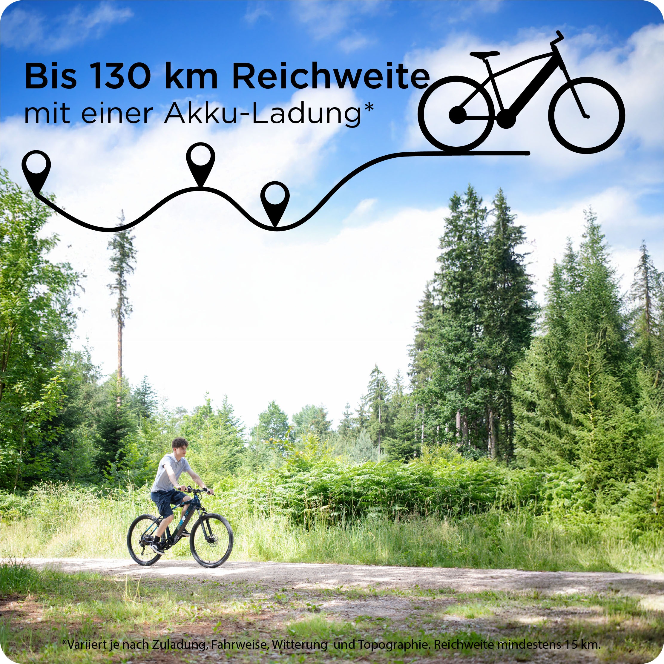 Zündapp Z808 E Bike Mountainbike 29" für Herren ab 160 cm Pedelec 10 Gang Elektrofahrrad 540Wh Scheibenbremsen