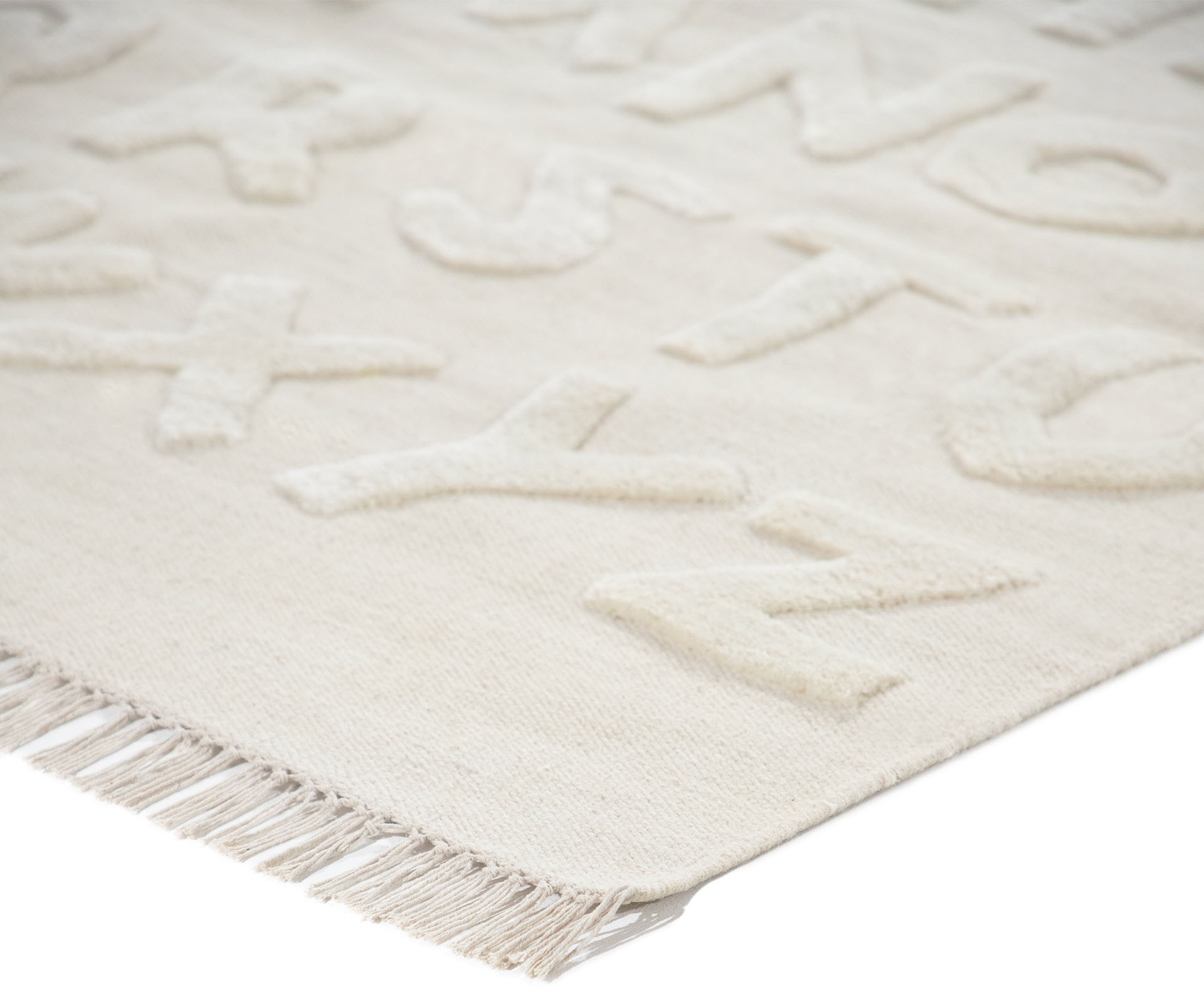 Thumbnail - carpetfine Kinderteppich "ABC Alphabet" rechteckig 0,6 mm Höhe