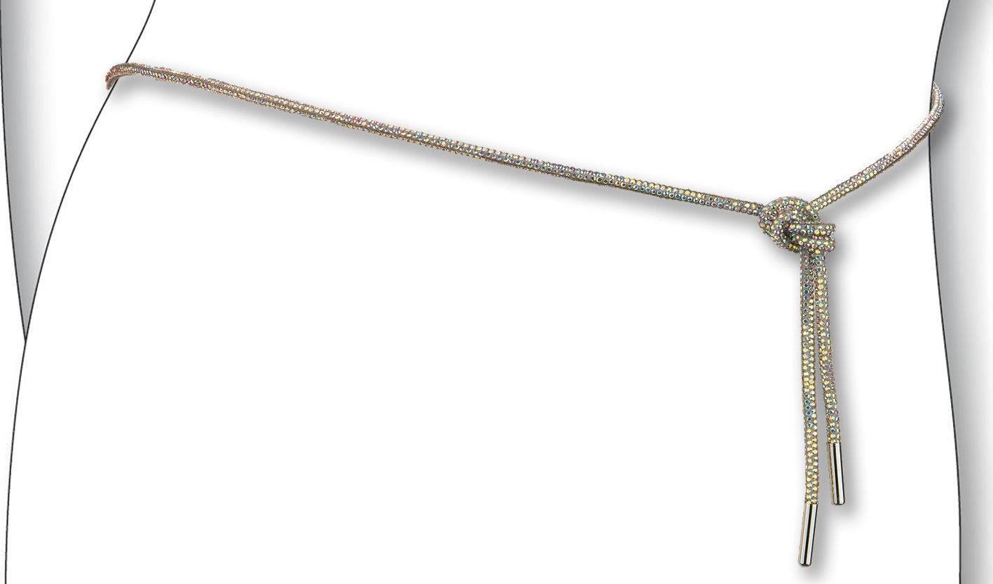 BERND GÖTZ Damen Hüftgürtel "Hüftgürtel mit changierender reflektierender Oberfläche"aurora, Kunstfaser, Gürtel