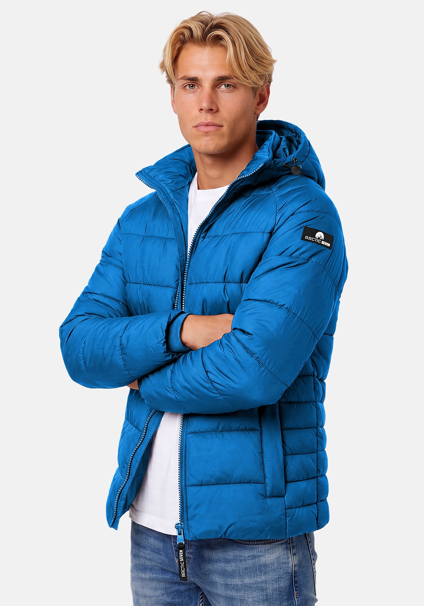 Arctic Seven Winterjacke »ASRodrii« mit warmem Teddyfell und abnehmbarer Kapuze