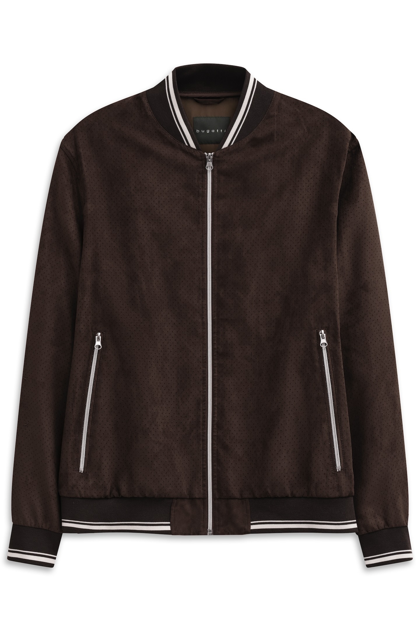 bugatti Collegejacke "Regular Fit", wasserabweisend trotz leicht perforiert günstig online kaufen