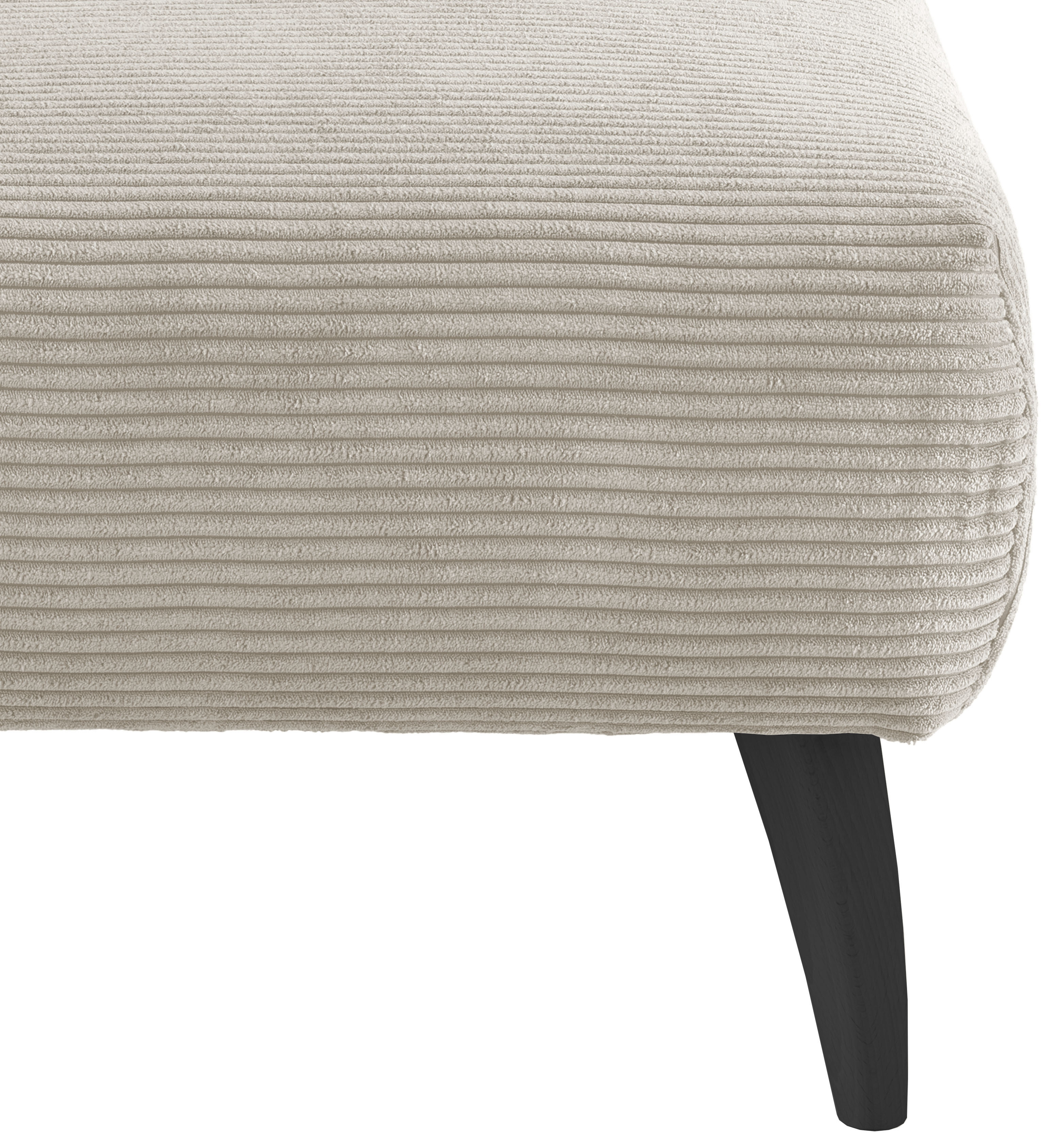 Thumbnail - Home affaire Polsterhocker "Colori" Holzfußfarbe wählbar, verschiedene Stoffe, hochwertige Stoffqualität