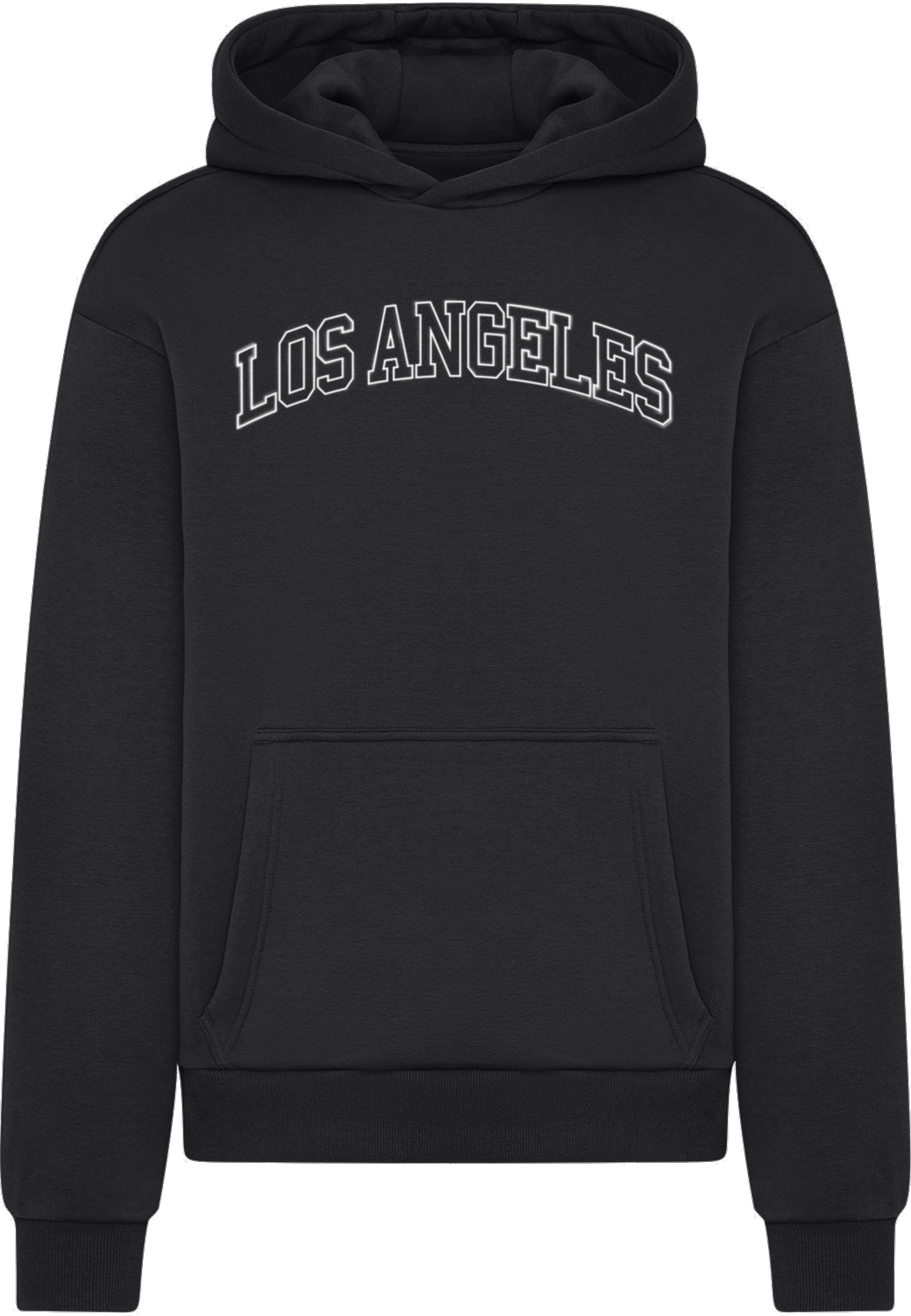 MisterTee Kapuzenpullover "MisterTee Los Angeles Fluffy Hoody" 1 Stk. günstig online kaufen