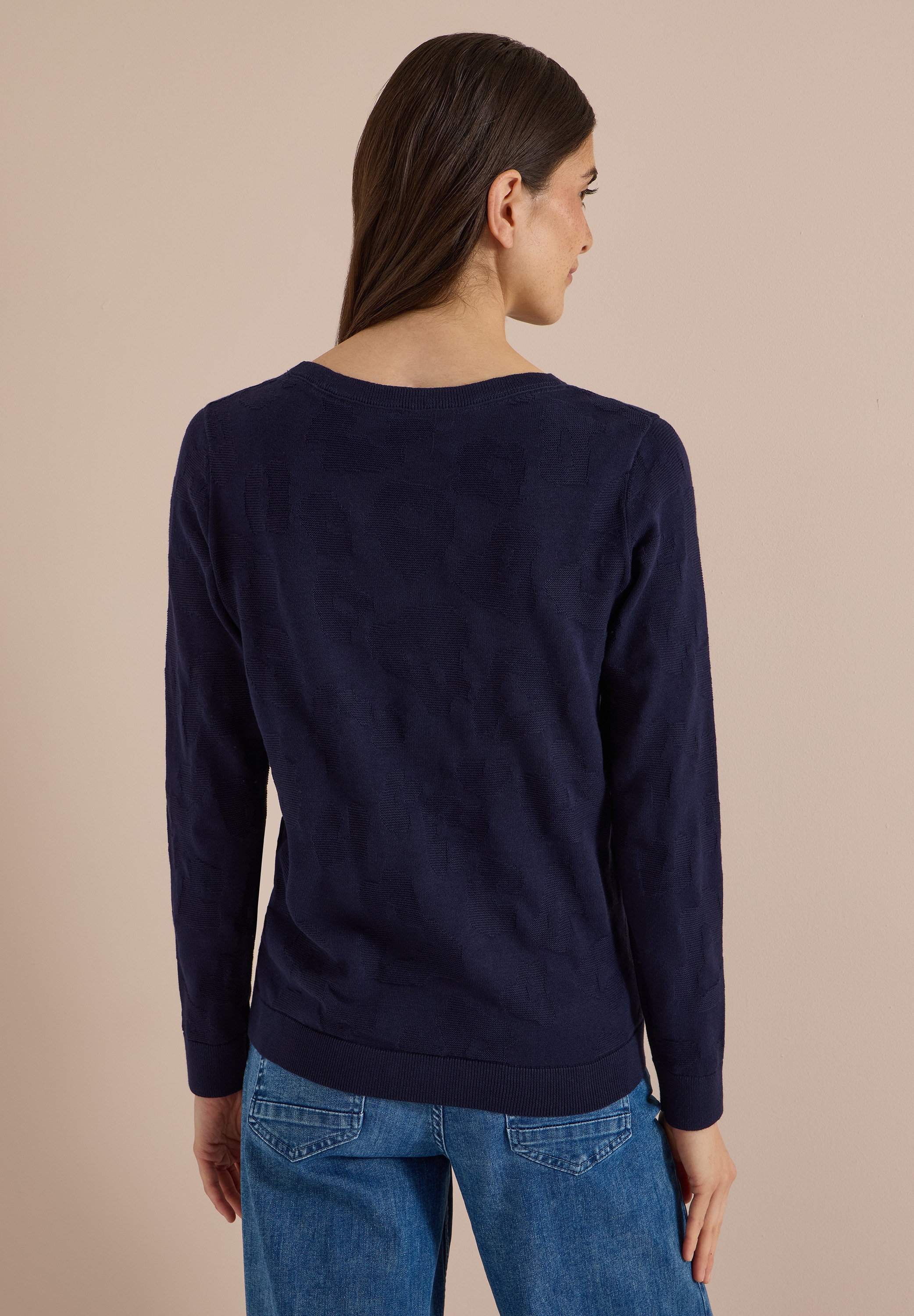 Cecil Strickpullover mit U-Boot-Ausschnitt