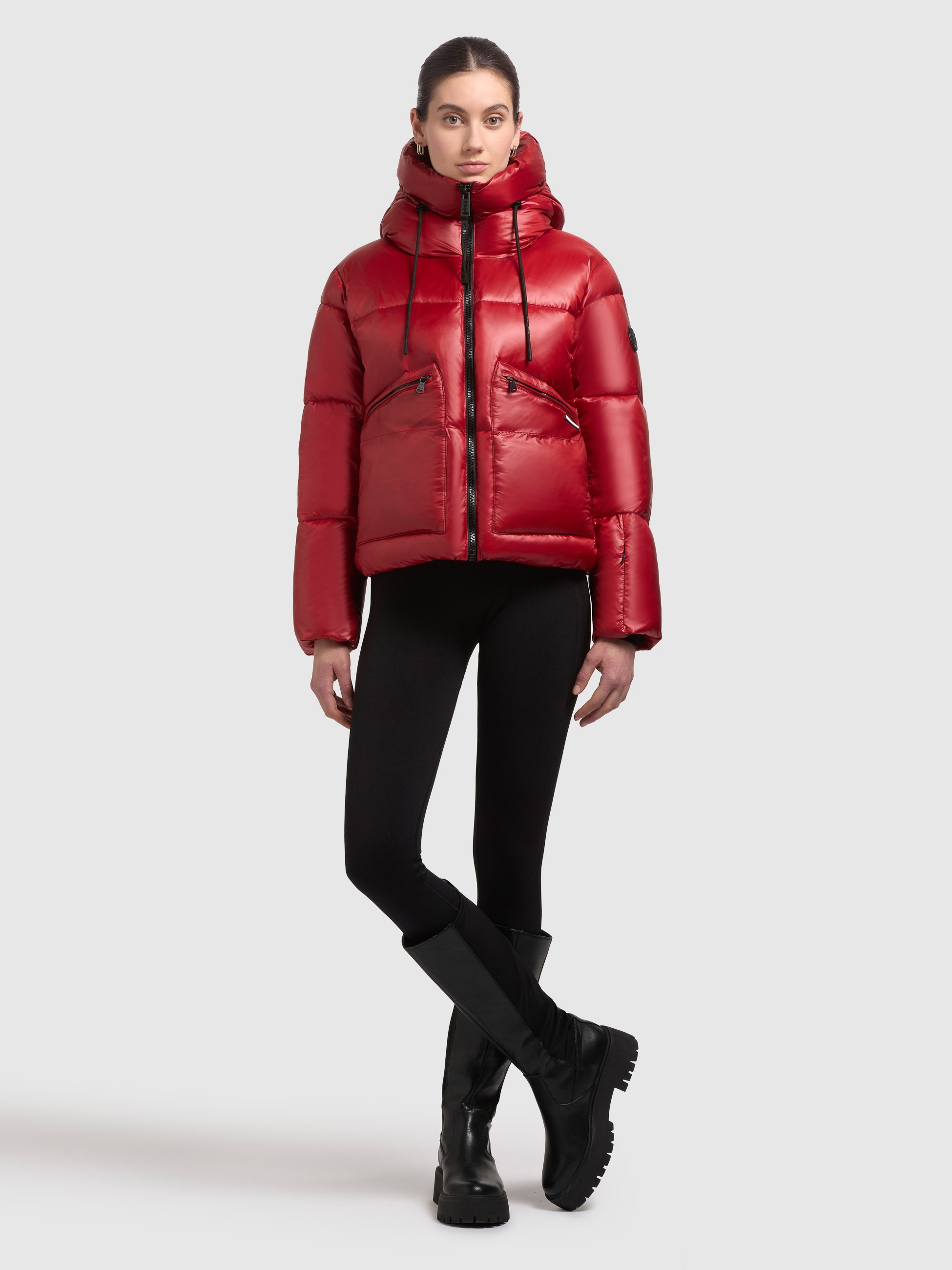 khujo Steppjacke "LUNA" mit Kapuze günstig online kaufen