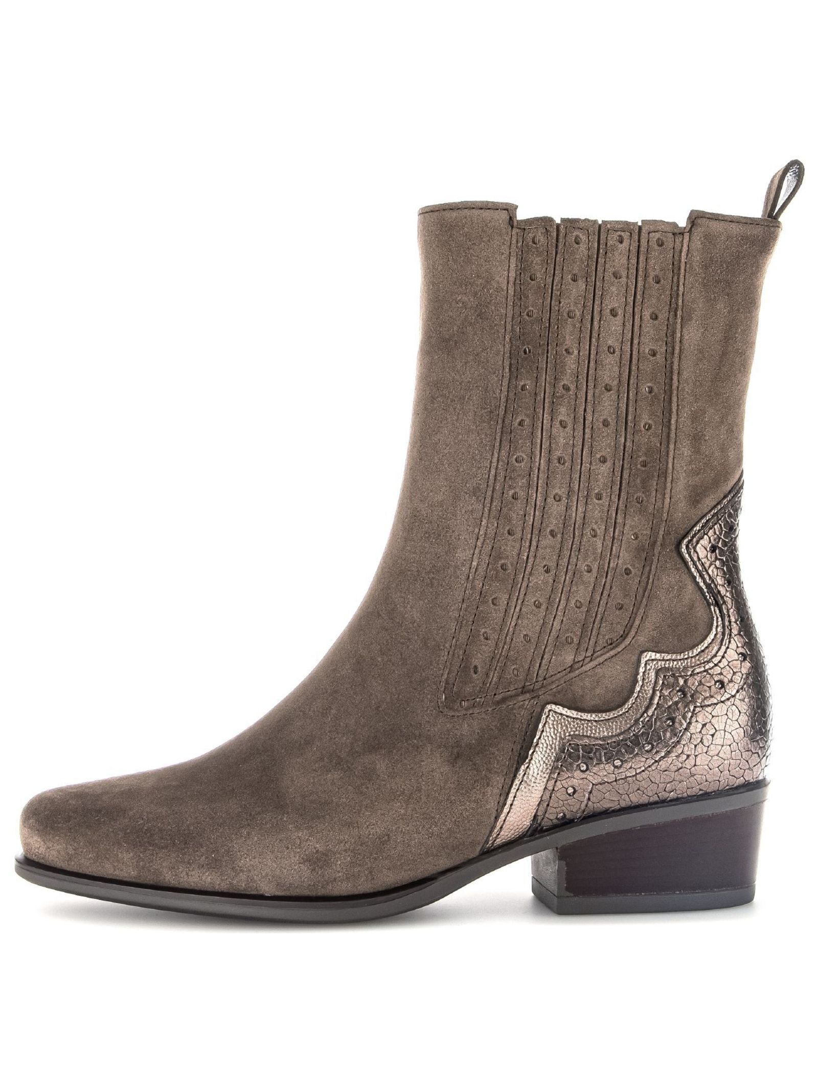 Gabor Comfort Bikerboots »Gabor Comfort Stiefelette Veloursleder/Textil«