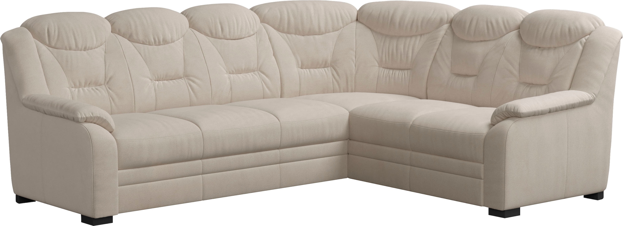 COTTA Ecksofa "Marcus L-Form" wahlweise mit Schlaffunktion & Stauraum