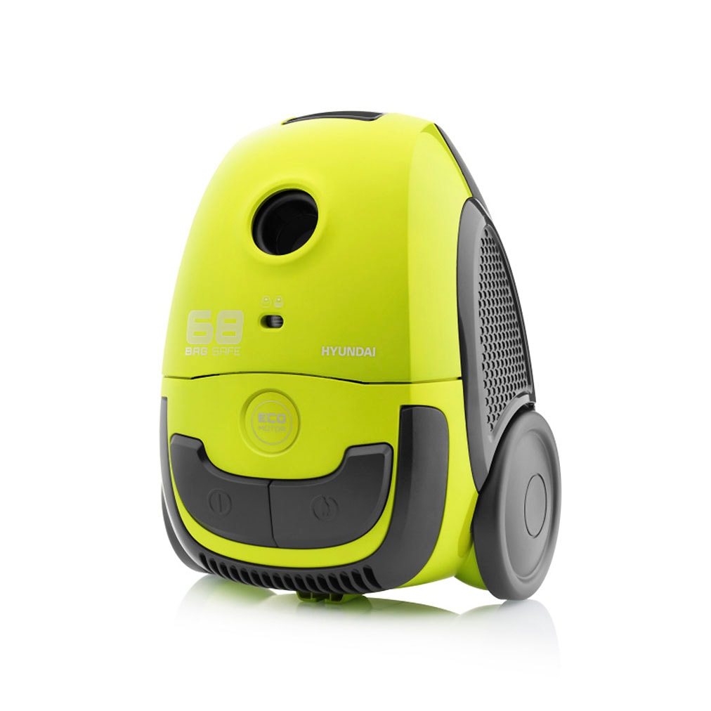 HYUNDAI Bodenstaubsauger "HYUVC068", B:33,5cm H:20cm T:26,5cm, grün, Bodenstaubsauger