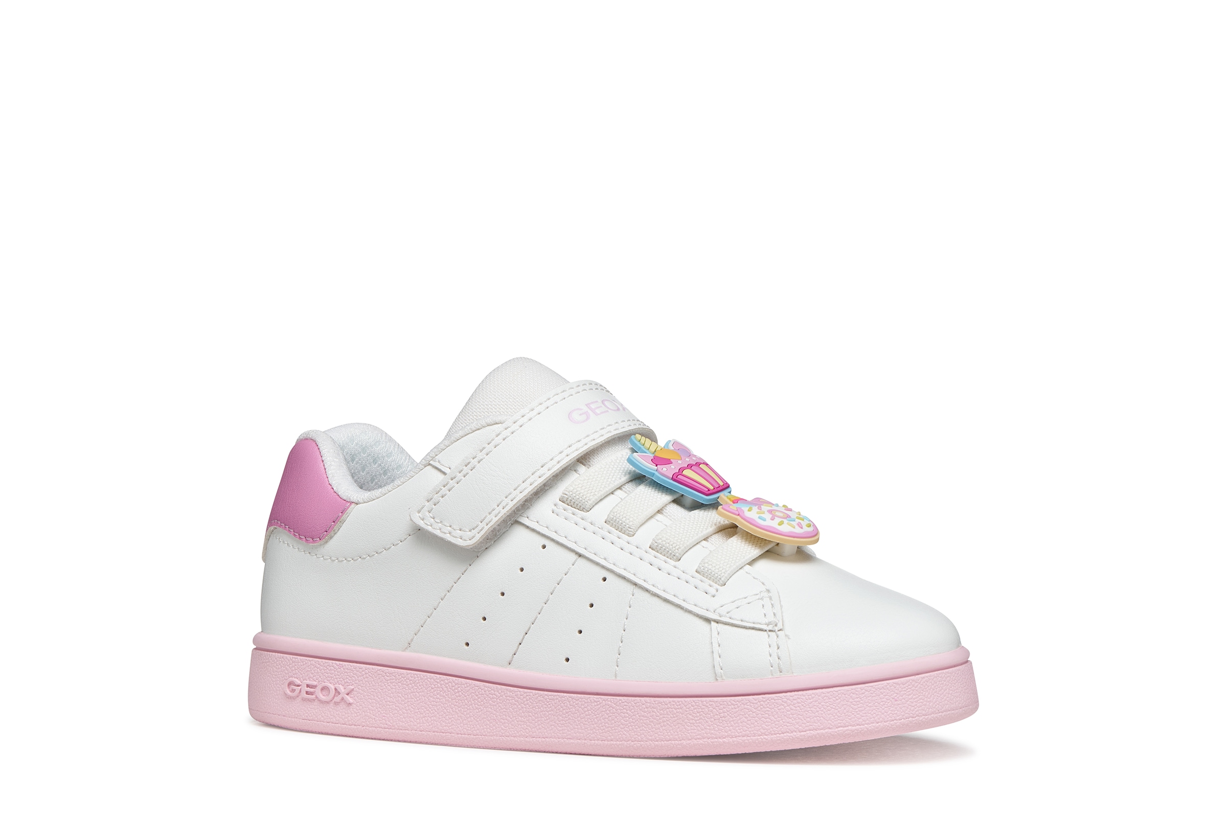 Geox Sneaker "J ECLYPER GIRL" Slipper mit Kontrastbesatz, Größenschablone z günstig online kaufen