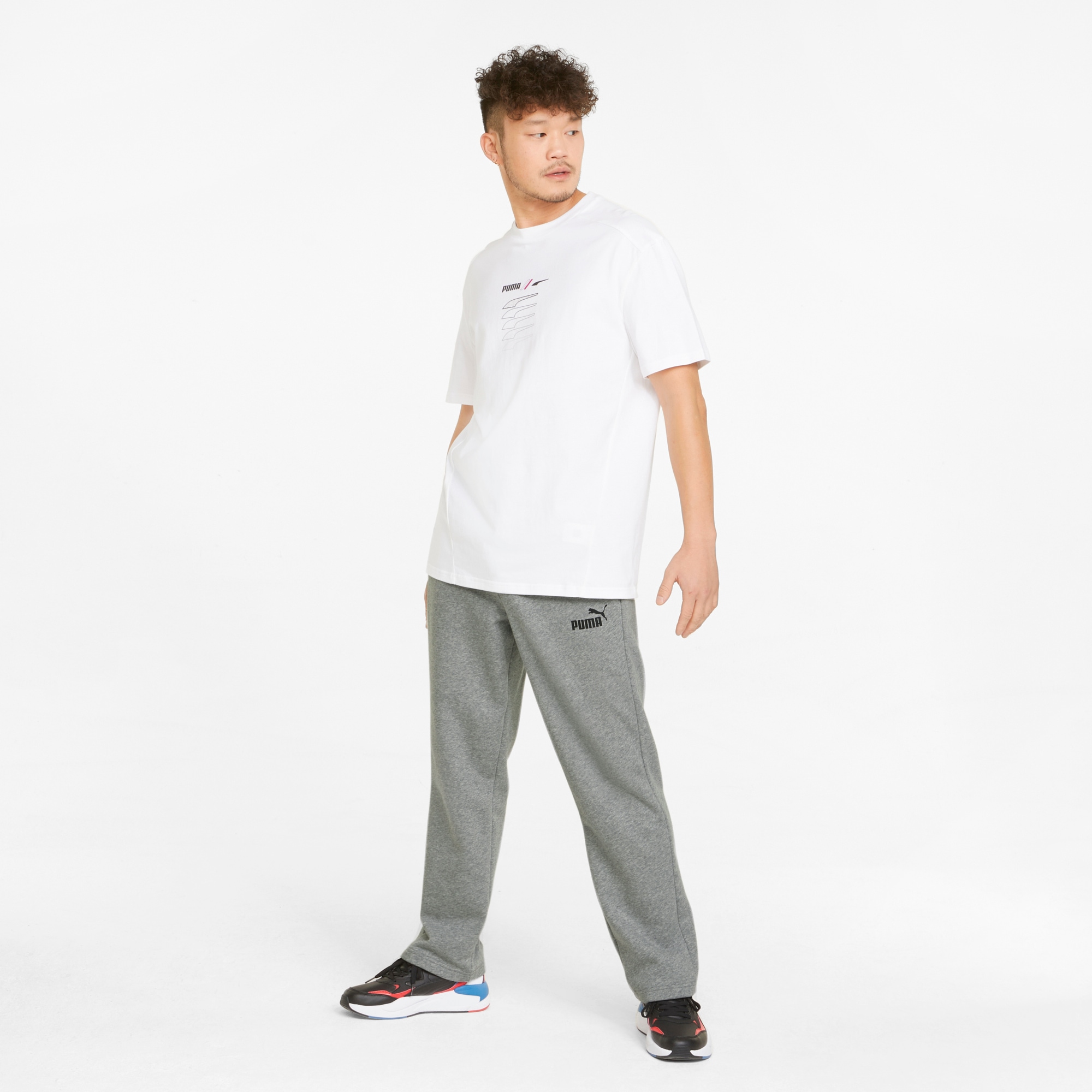 PUMA Jogginghose »ESS LOGO PANTS TR OP SRL«, Sweathose