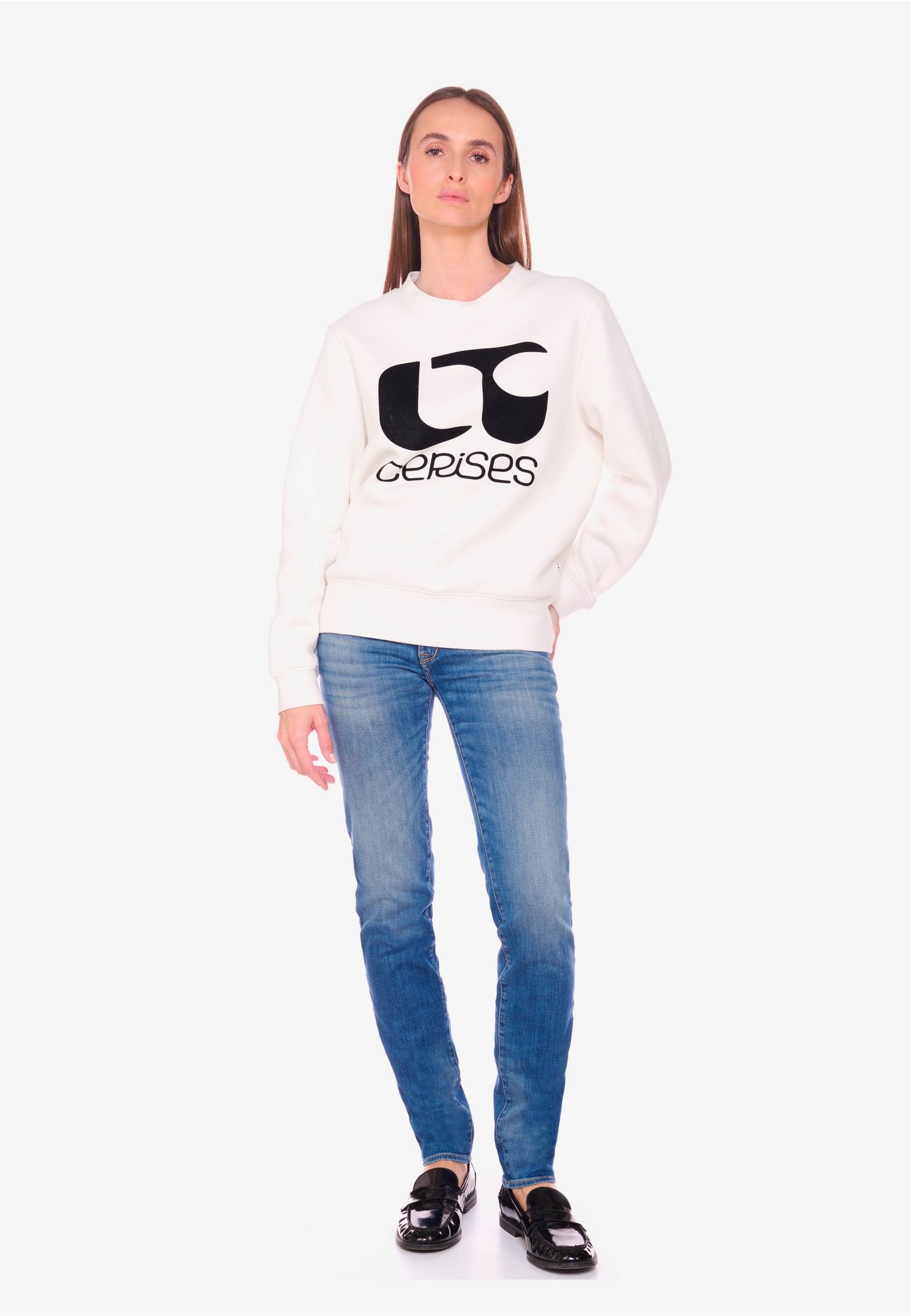 Le Temps Des Cerises Sweatshirt »PAOLO«, mit modischem Frontprint