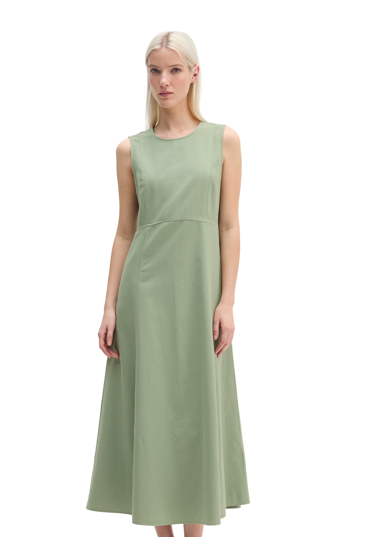 Marc OPolo Midikleid "aus Organic-Cotton-Lyocell-Leinen-Mix"