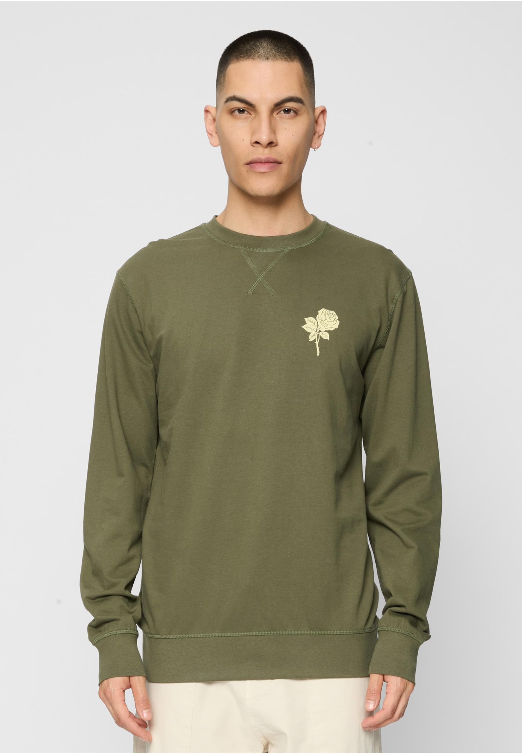 MisterTee Rundhalspullover »MisterTee Herren Wasted Youth Crewneck«, (1 tlg.)