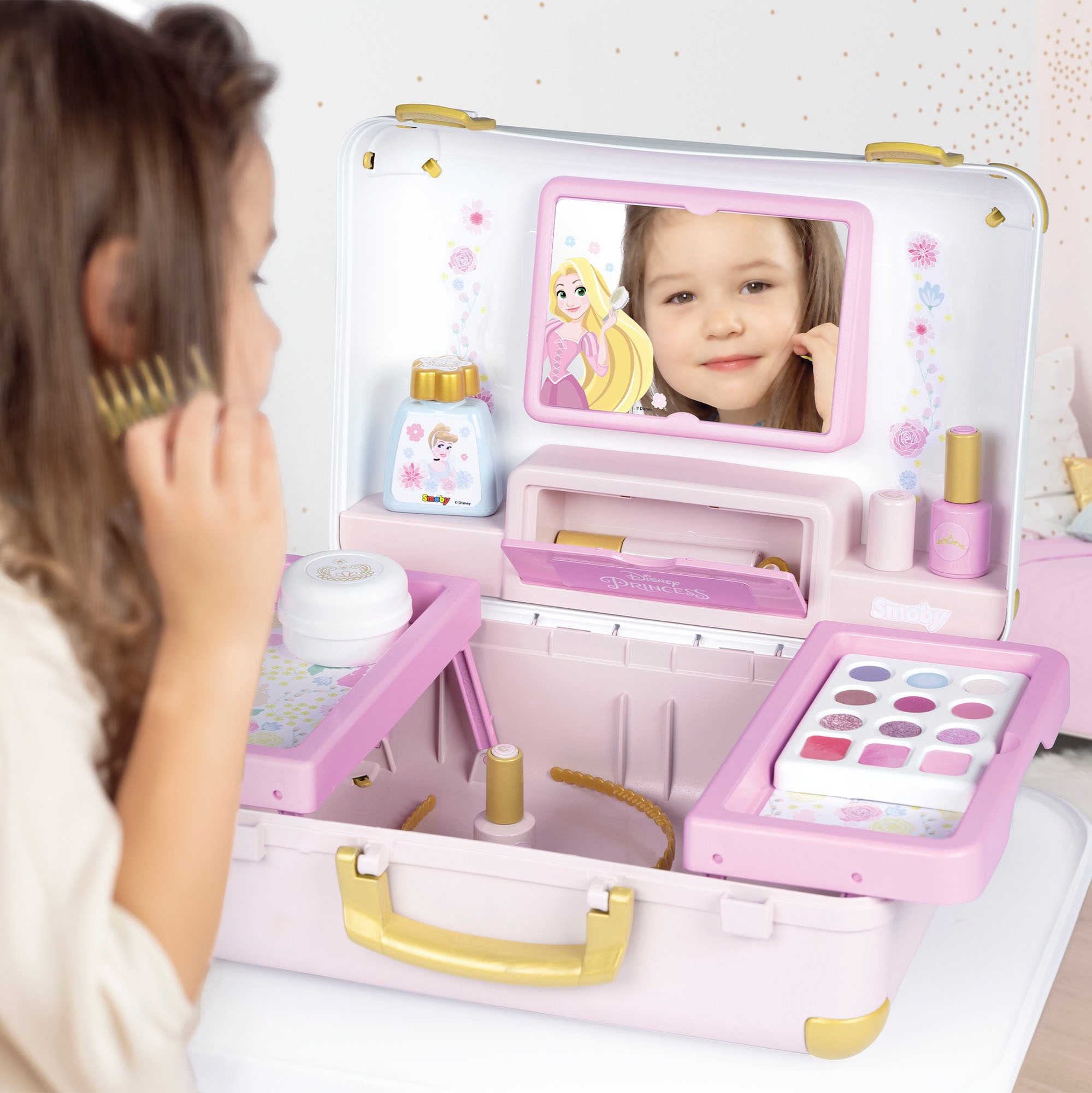 Smoby Kreativset »Disney Princess, Kosmetikkoffer«, Made in Europe