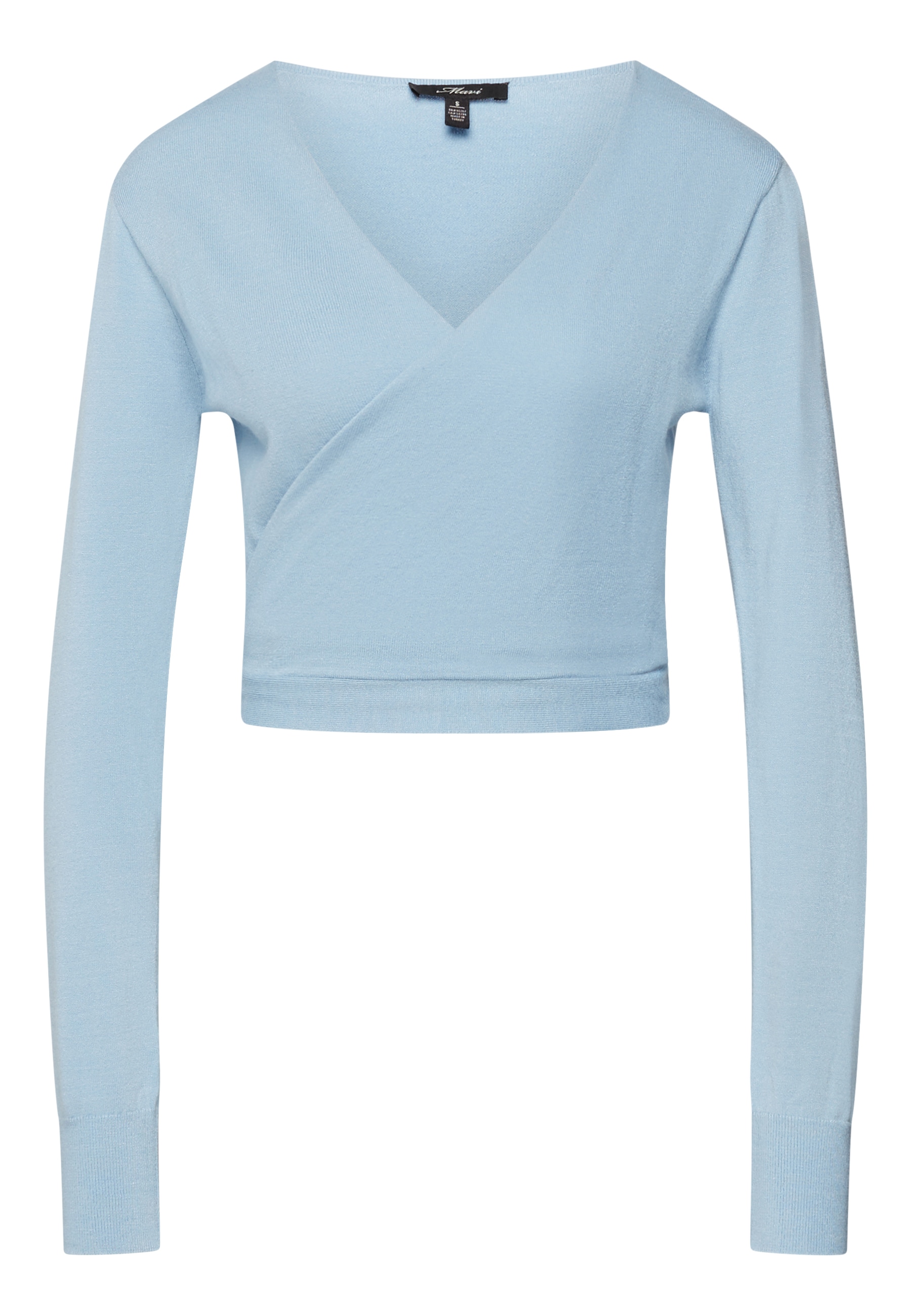 Mavi V-Ausschnitt-Pullover »V NECK SWEATER«, Wickeloberteil