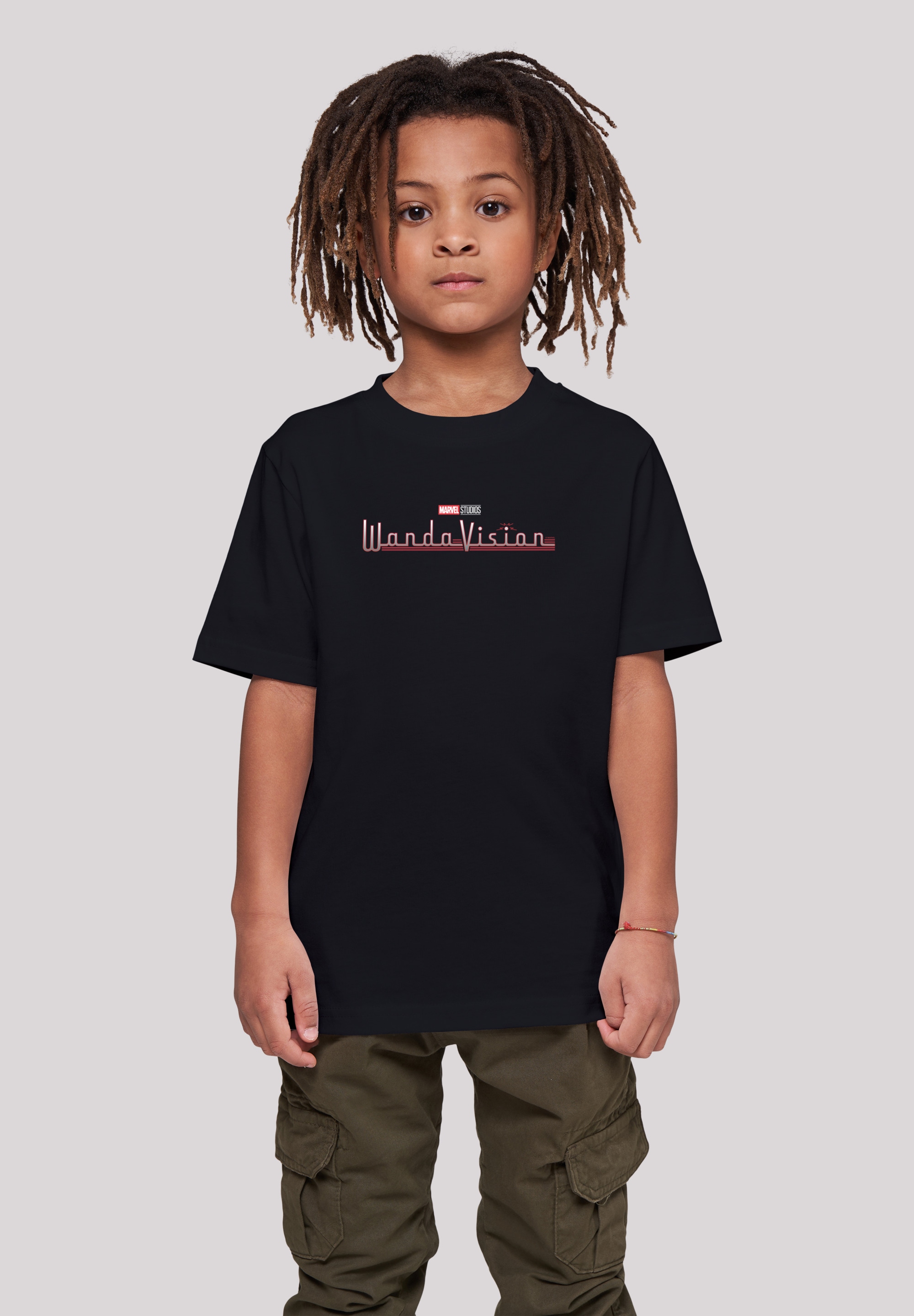(1 Logo F4NT4STIC Marvel Kurzarmshirt BAUR Kids kaufen Basic WandaVision online »Kinder Tee«, tlg.) | with