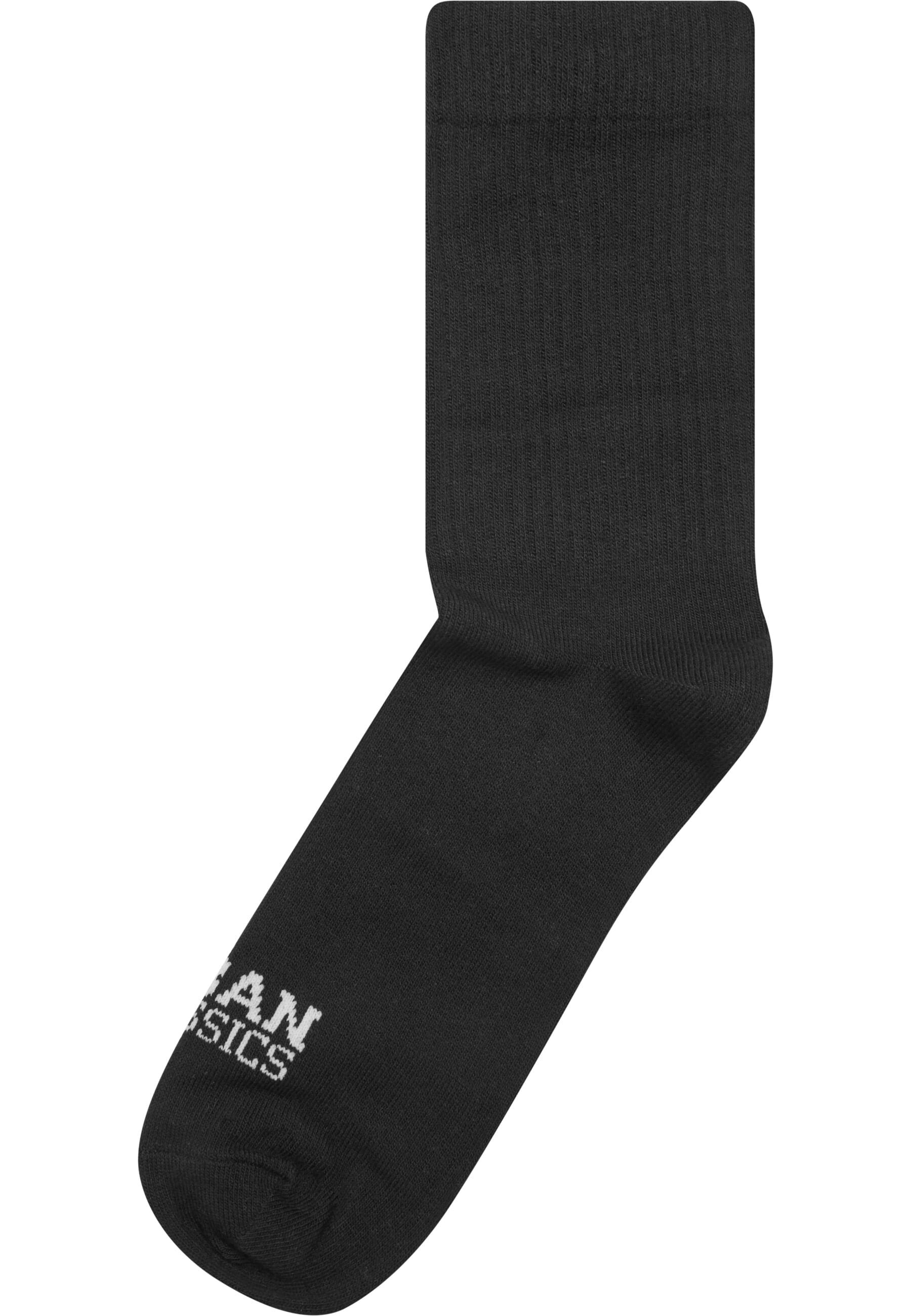 URBAN CLASSICS Basicsocken »Urban Classics Unisex Simple Flat Knit Socks 3-Pack«, (1 Paar)