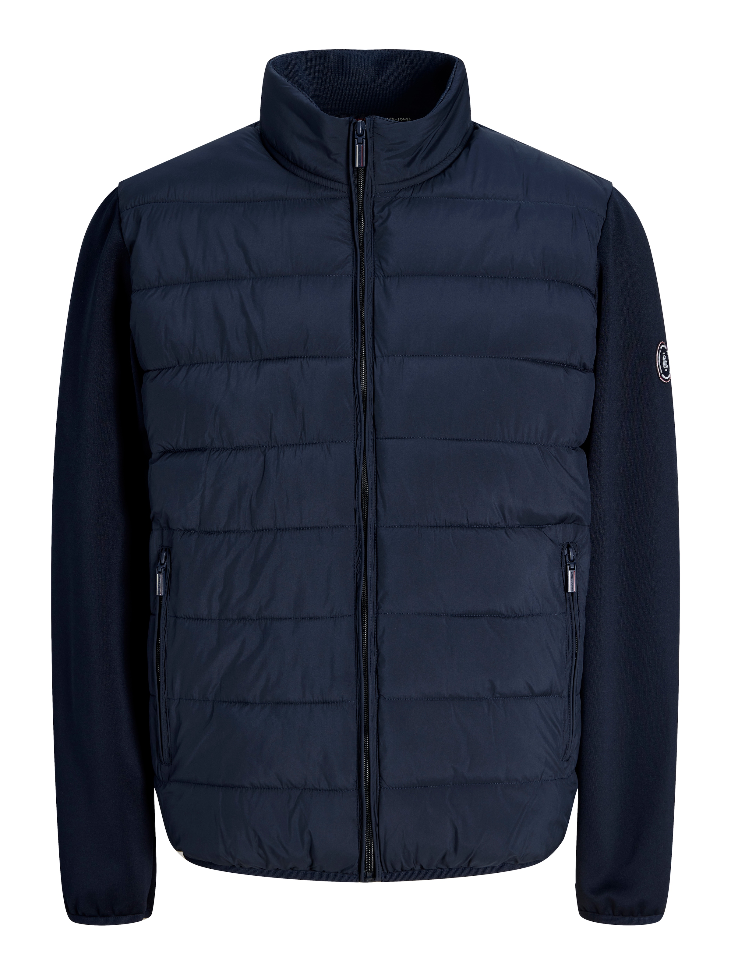 Jack & Jones PlusSize Steppjacke »JJETATE HYBRID JACKET SN PLS« Kunstfaser, regular fit
