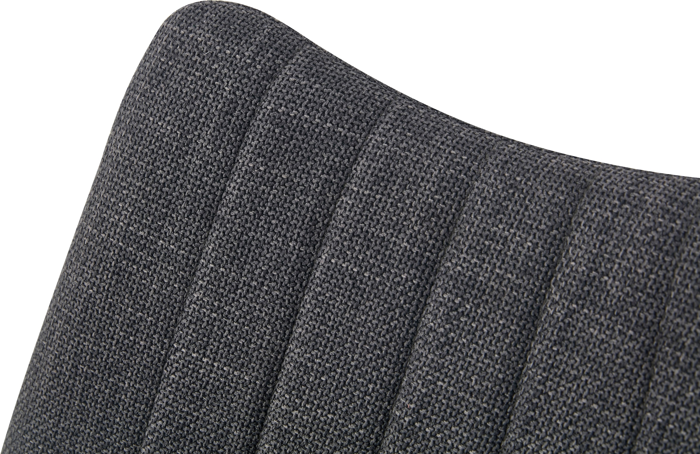 Home affaire Esszimmerstuhl »DAWSON, 2er Set, mit Metallgestell in matt schwarz« (Set) 2 Stk.in verschiedenen Farben, Belsatbarkeit pro Stuhl 120 kg, mit Griffloch